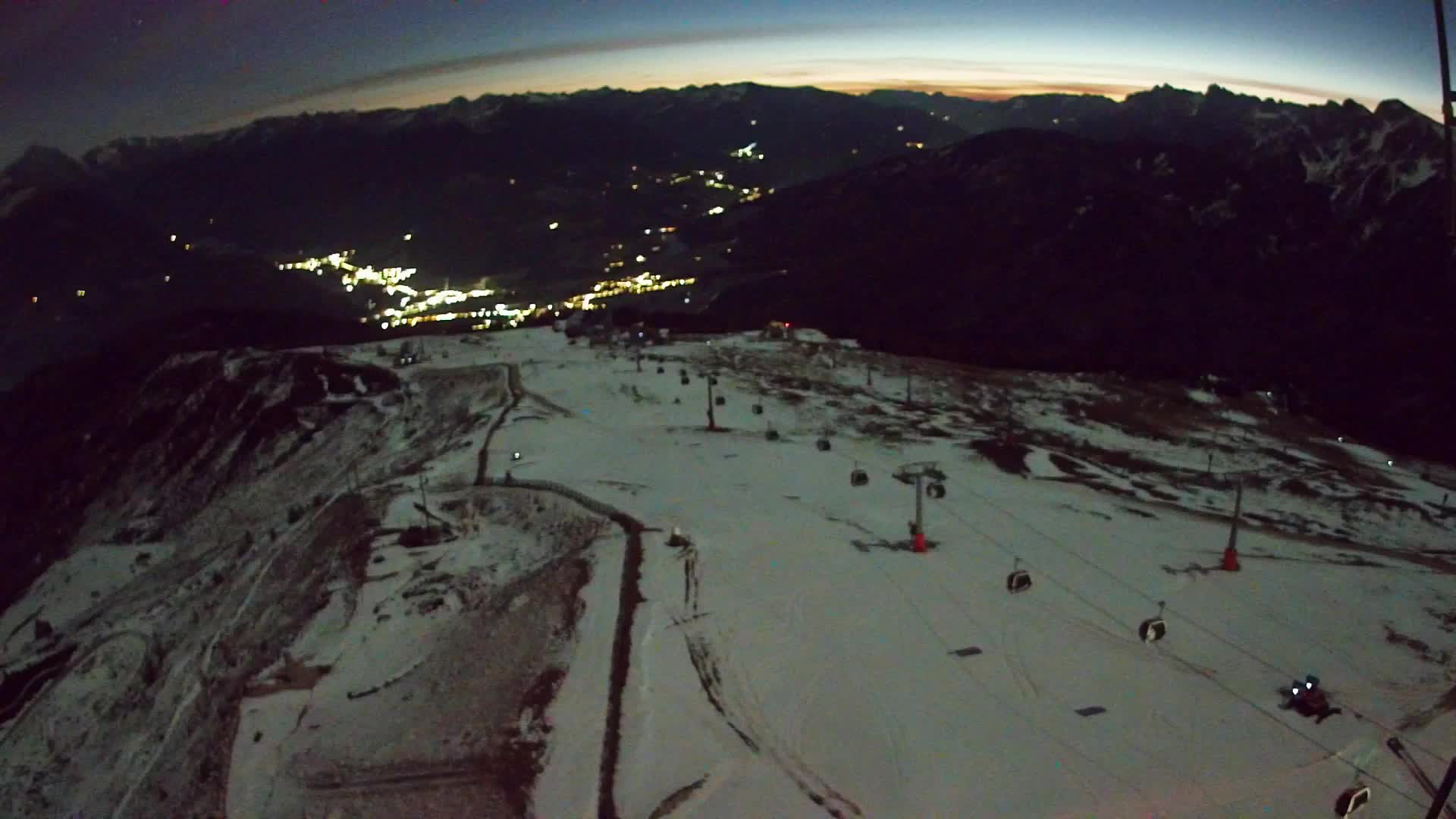 Kronplatz-Gipfel | Blick nach Olang – Valdaora