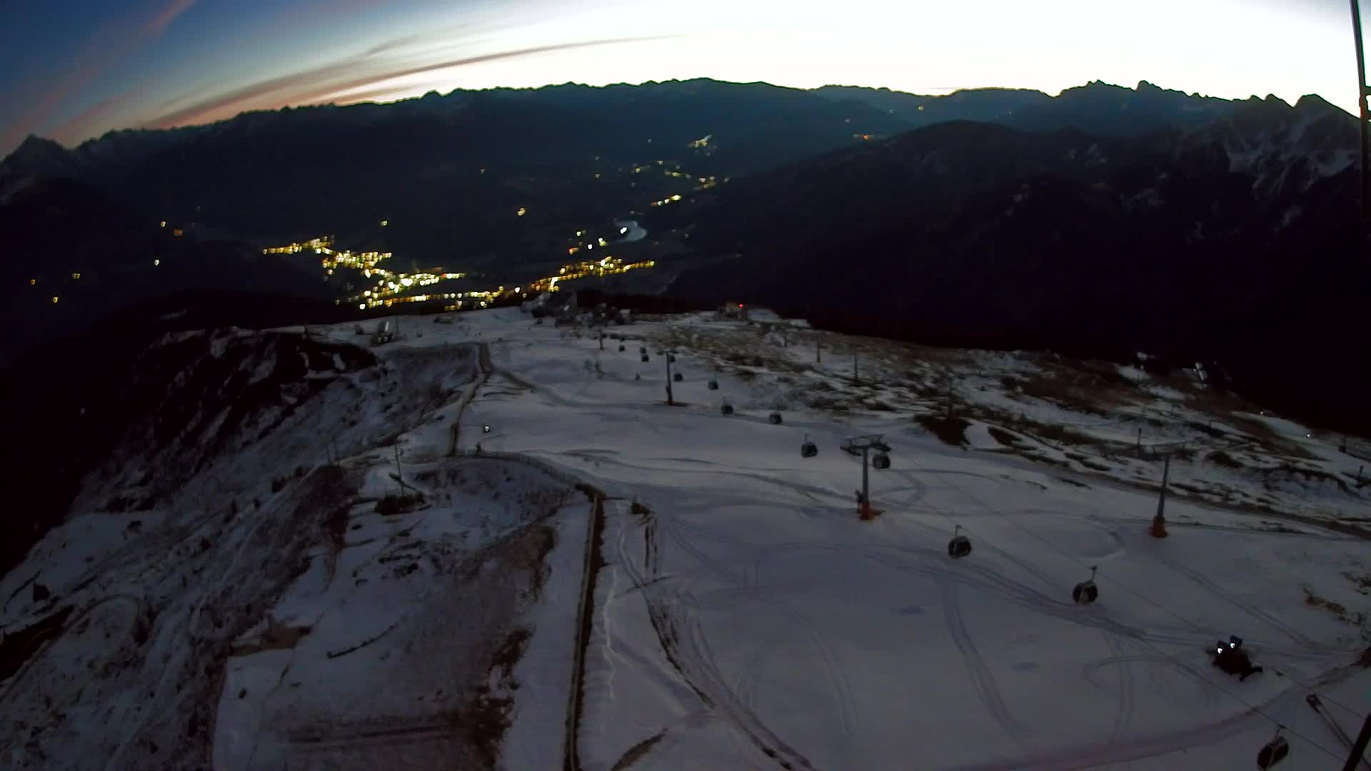 Kronplatz vrh | pogled na Valdaora – Olang