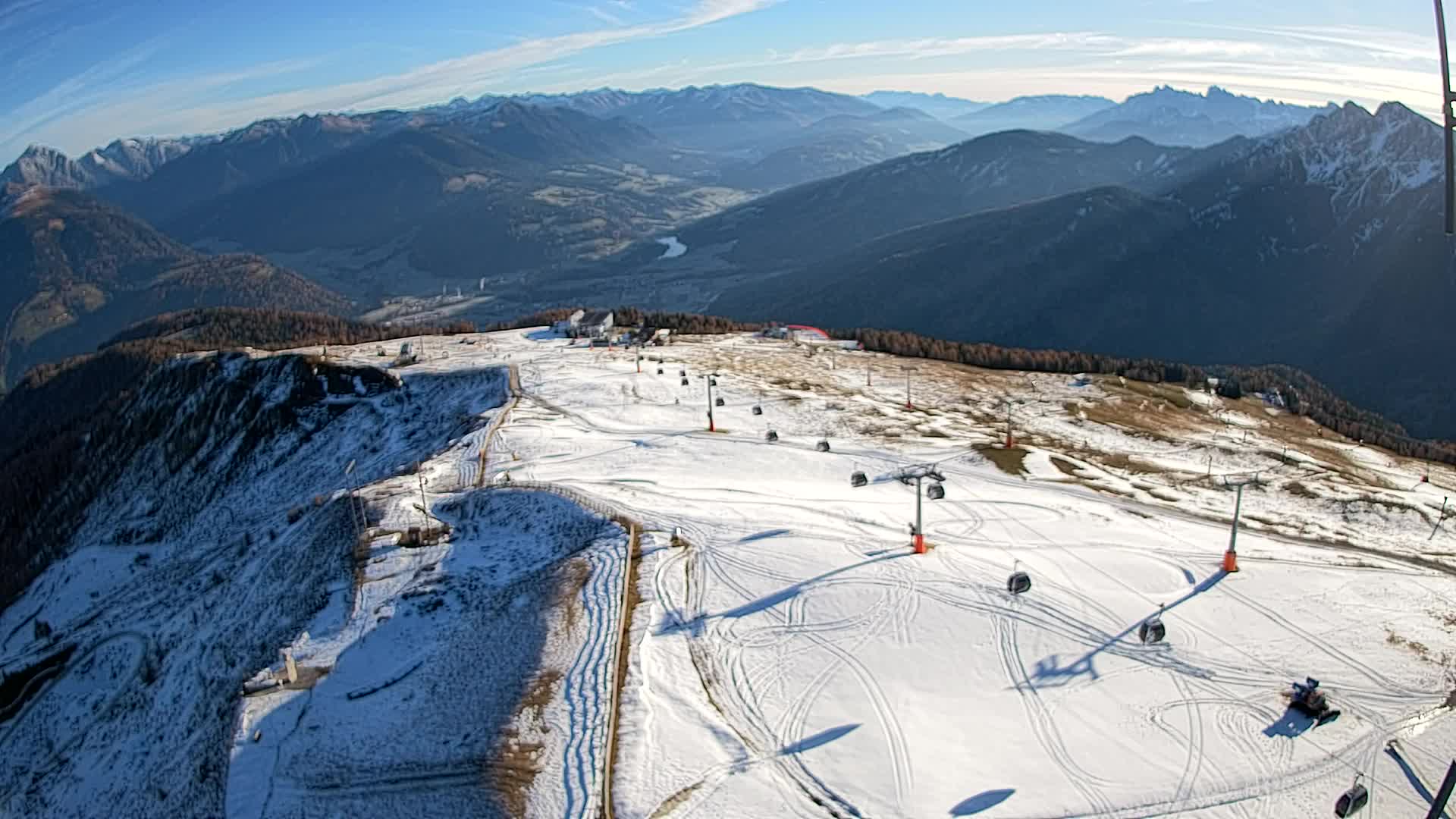 Sommet du Kronplatz | vue sur Valdaora – Olang