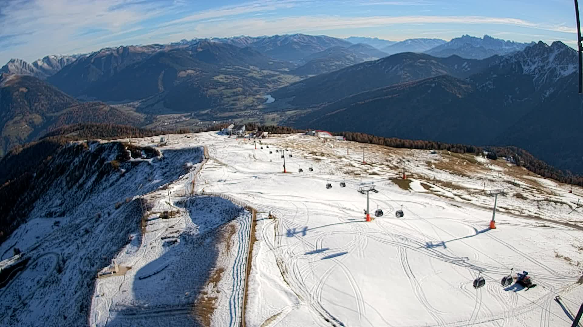 Kronplatz vrh | pogled na Valdaora – Olang
