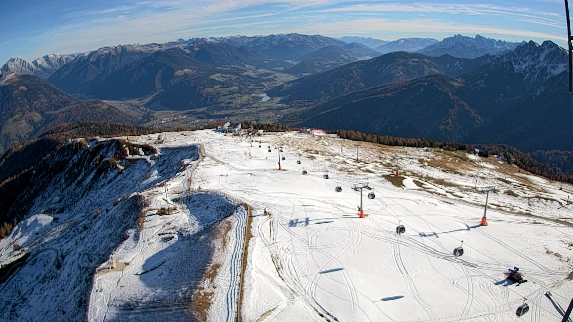 Sommet du Kronplatz | vue sur Valdaora – Olang