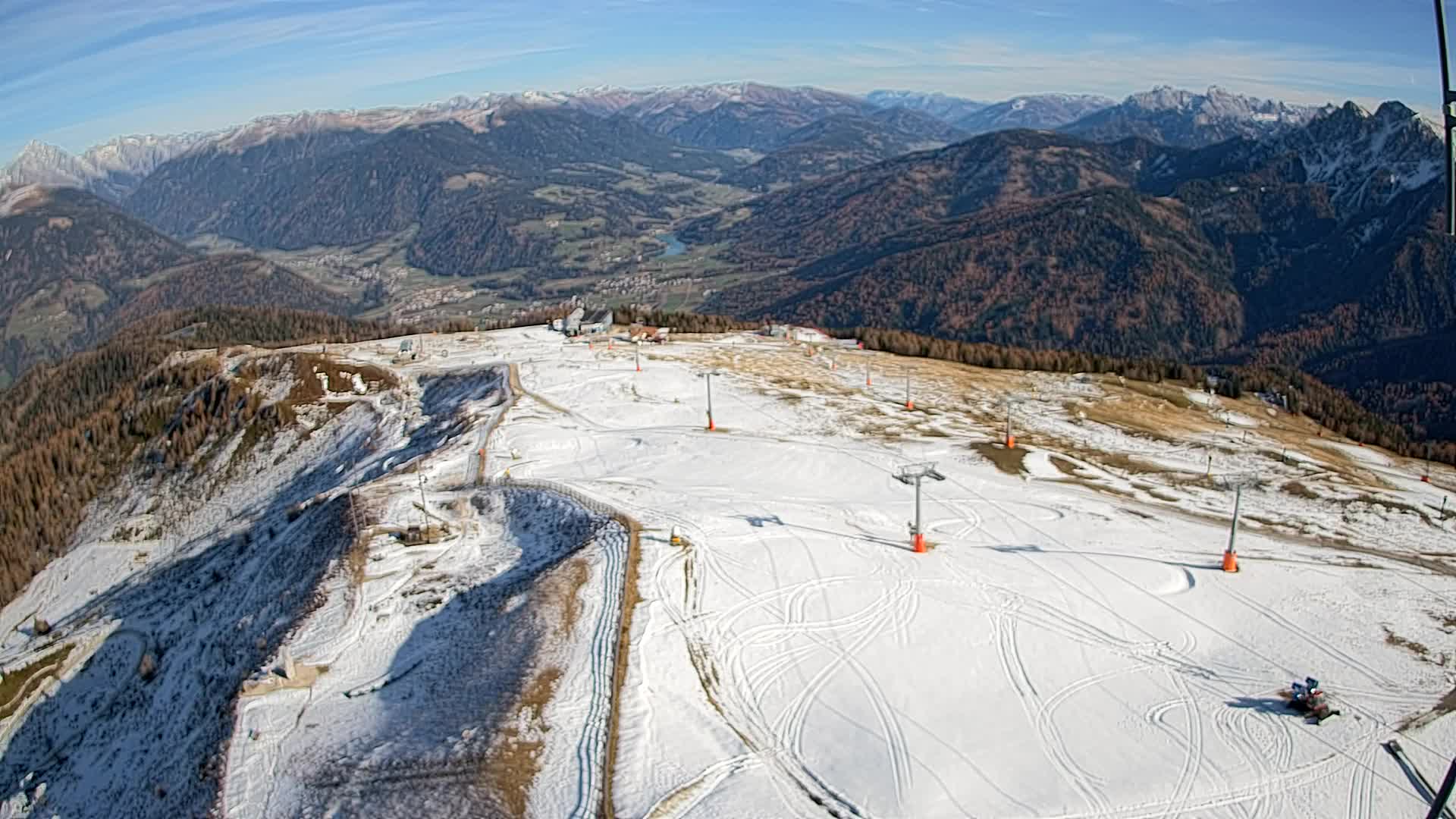 Sommet du Kronplatz | vue sur Valdaora – Olang