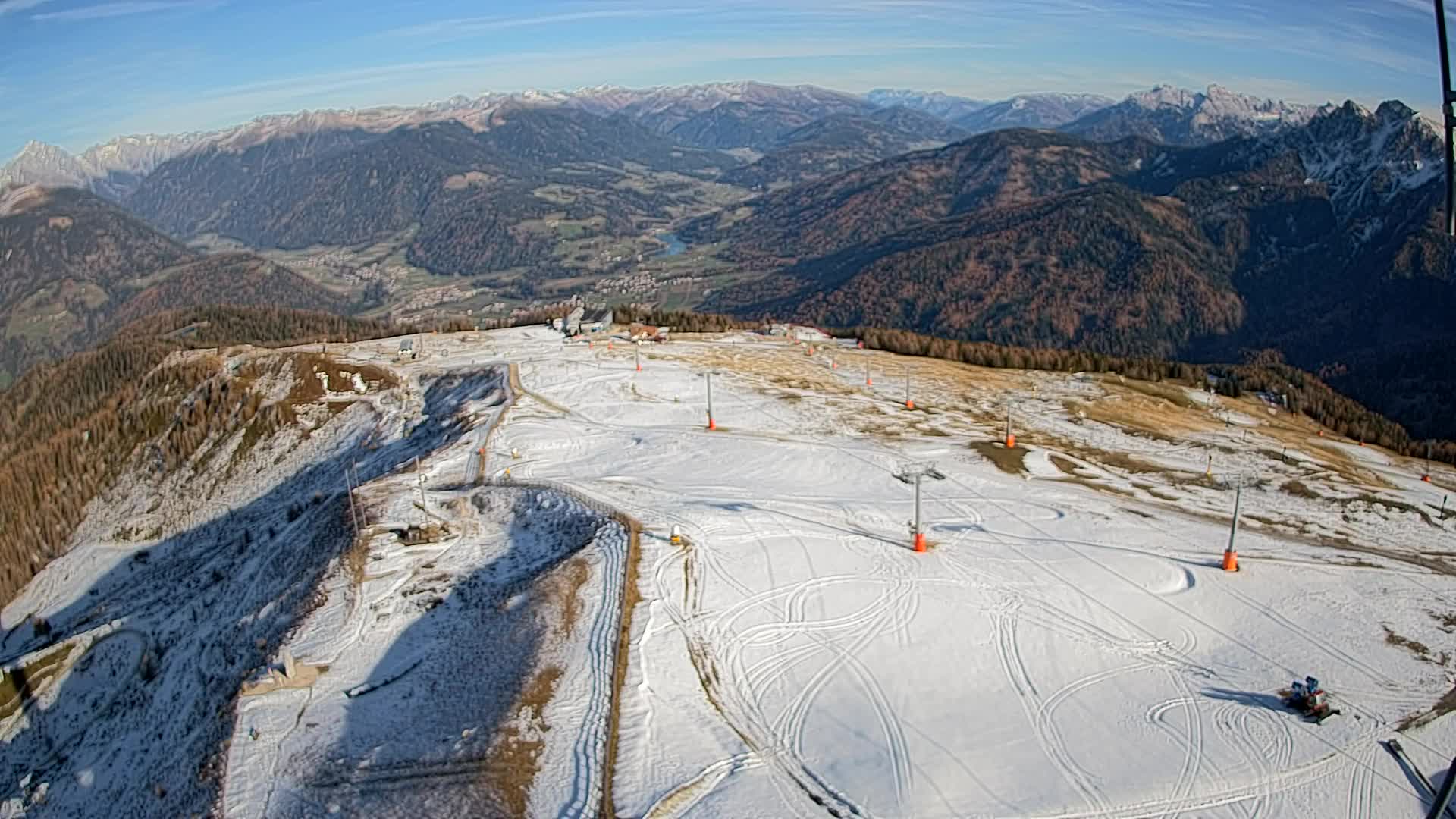 Kronplatz vrh | pogled na Valdaora – Olang