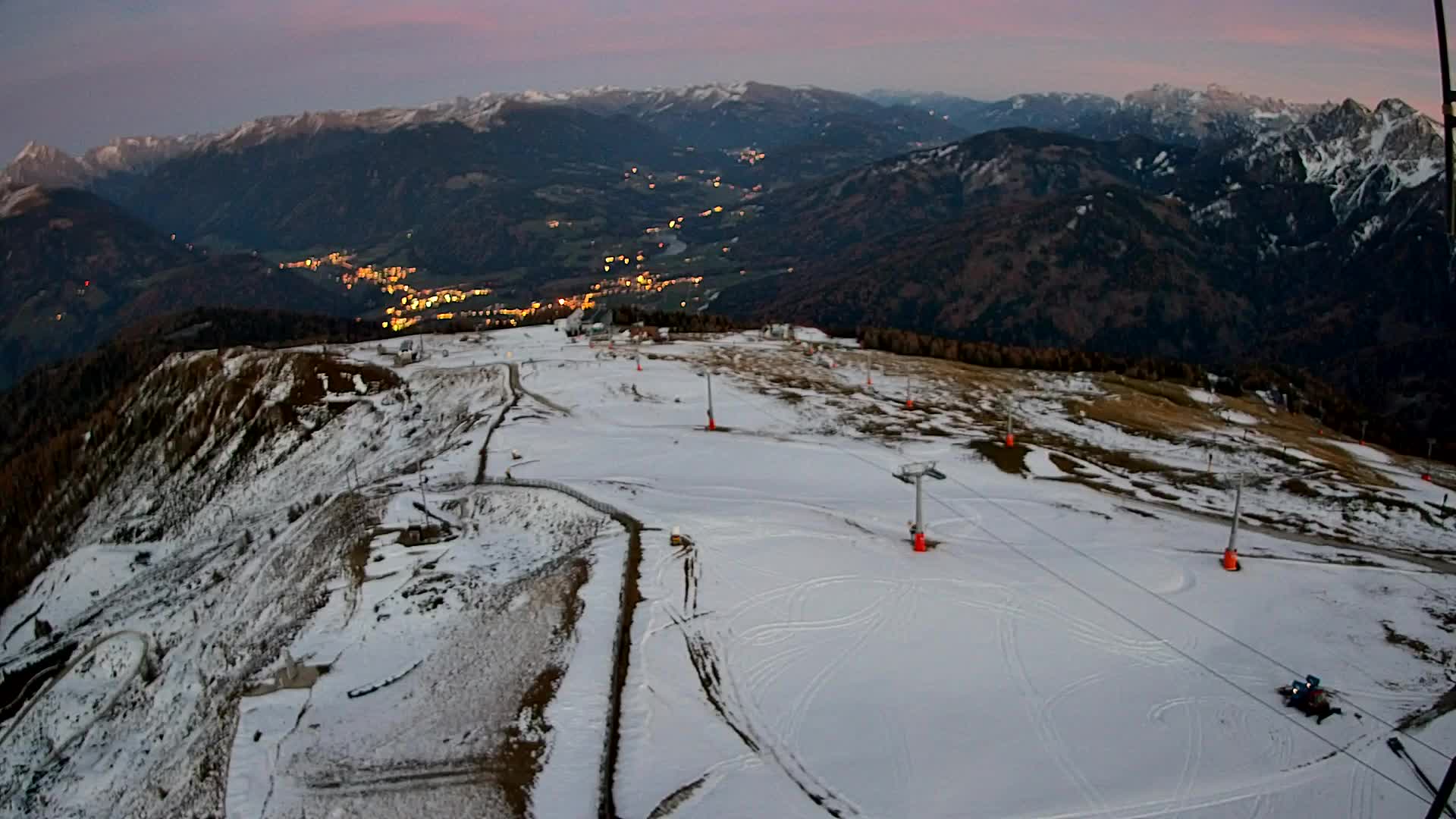 Sommet du Kronplatz | vue sur Valdaora – Olang