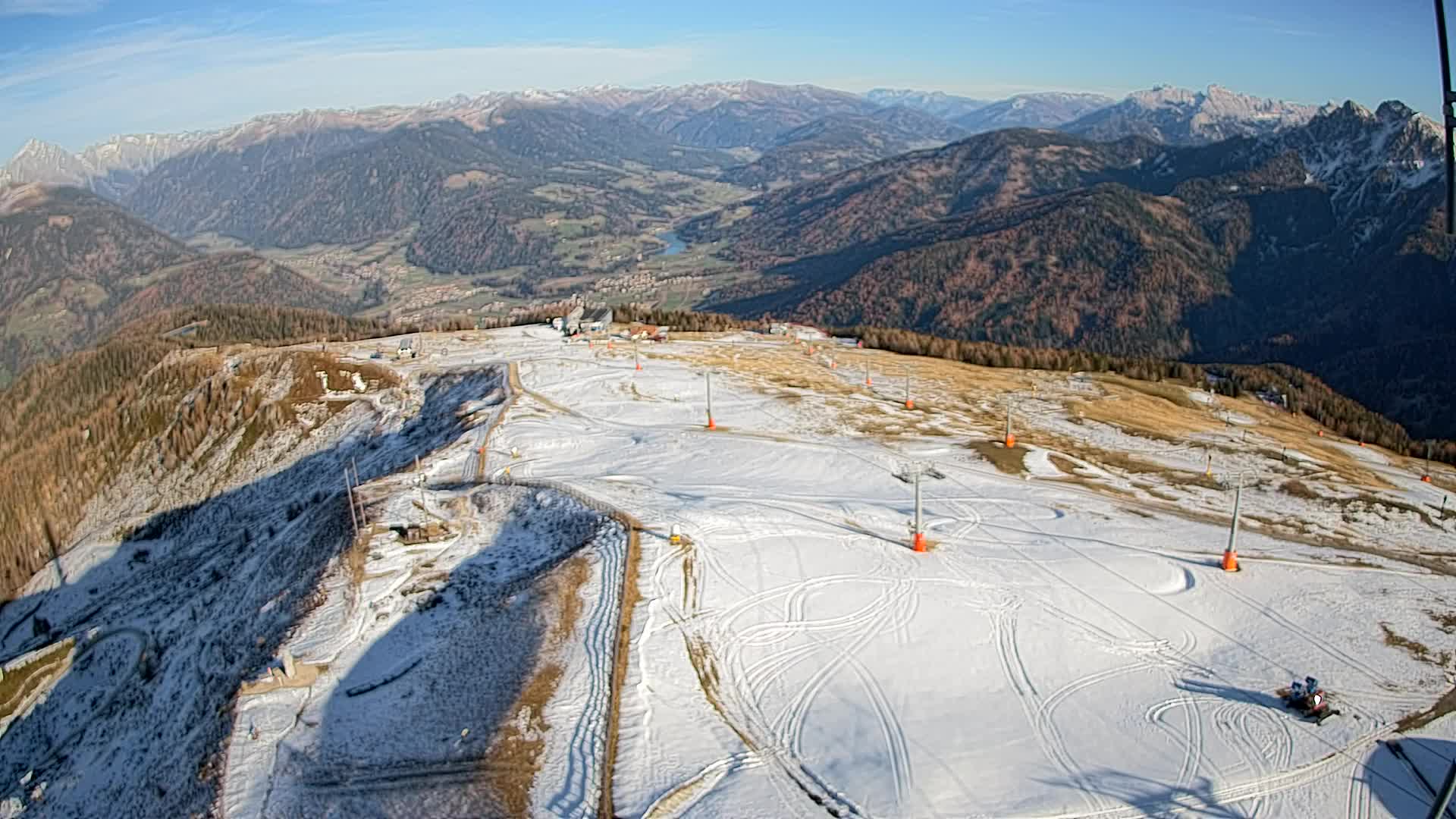Sommet du Kronplatz | vue sur Valdaora – Olang