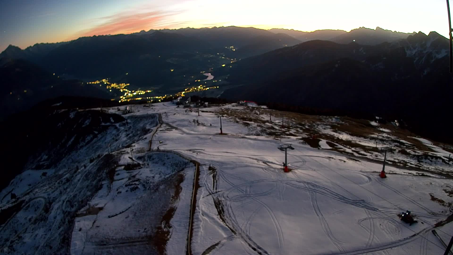 Kronplatz-Gipfel | Blick nach Olang – Valdaora