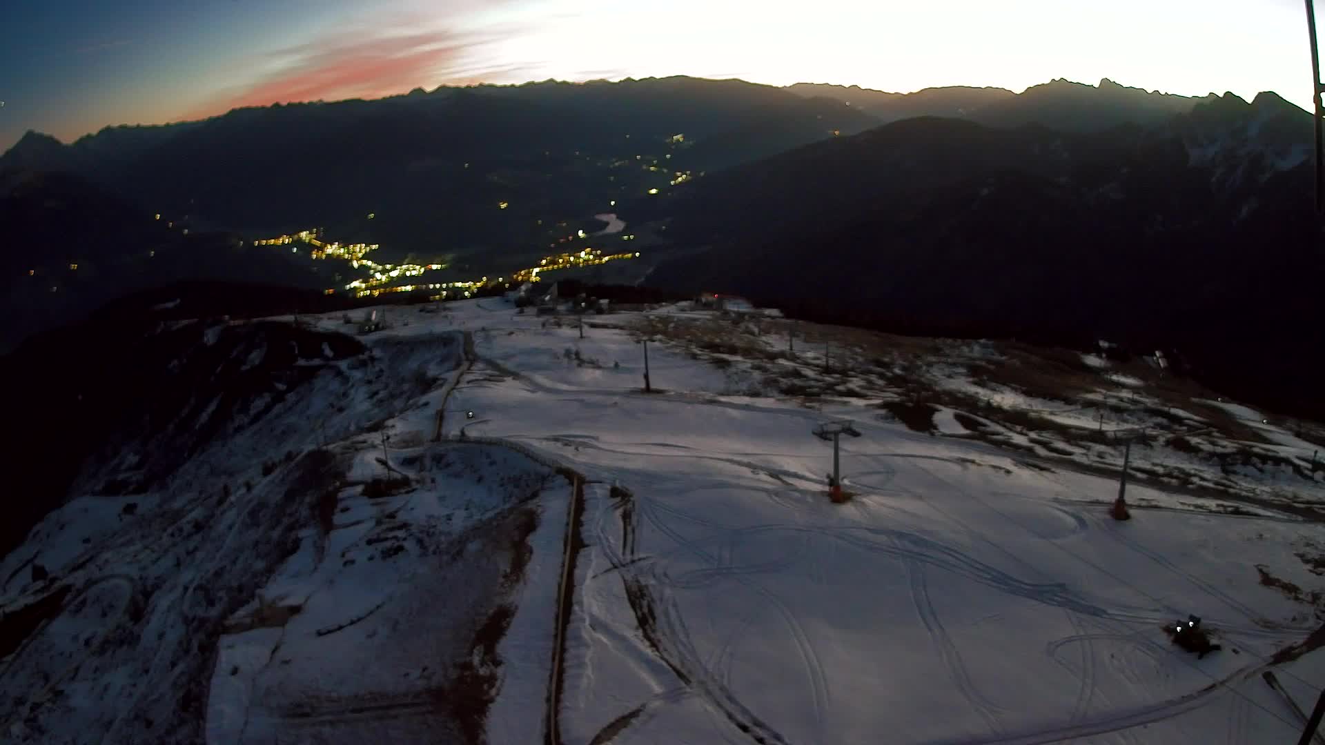 Kronplatz-Gipfel | Blick nach Olang – Valdaora