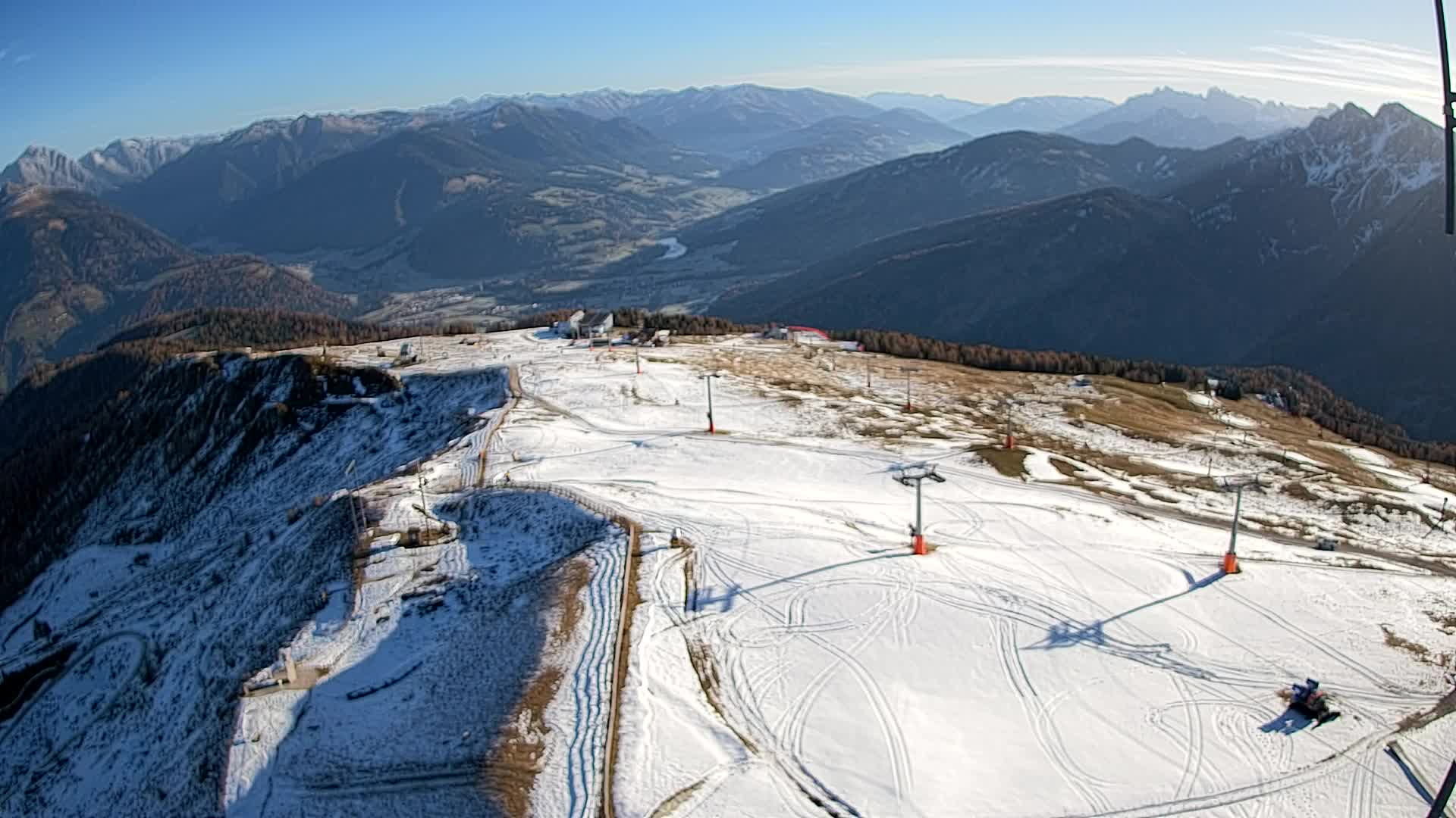Sommet du Kronplatz | vue sur Valdaora – Olang
