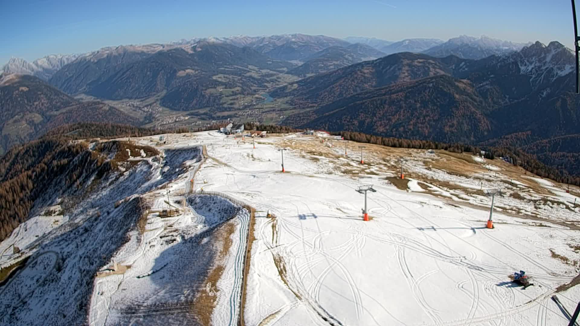 Kronplatz vrh | pogled na Valdaora – Olang