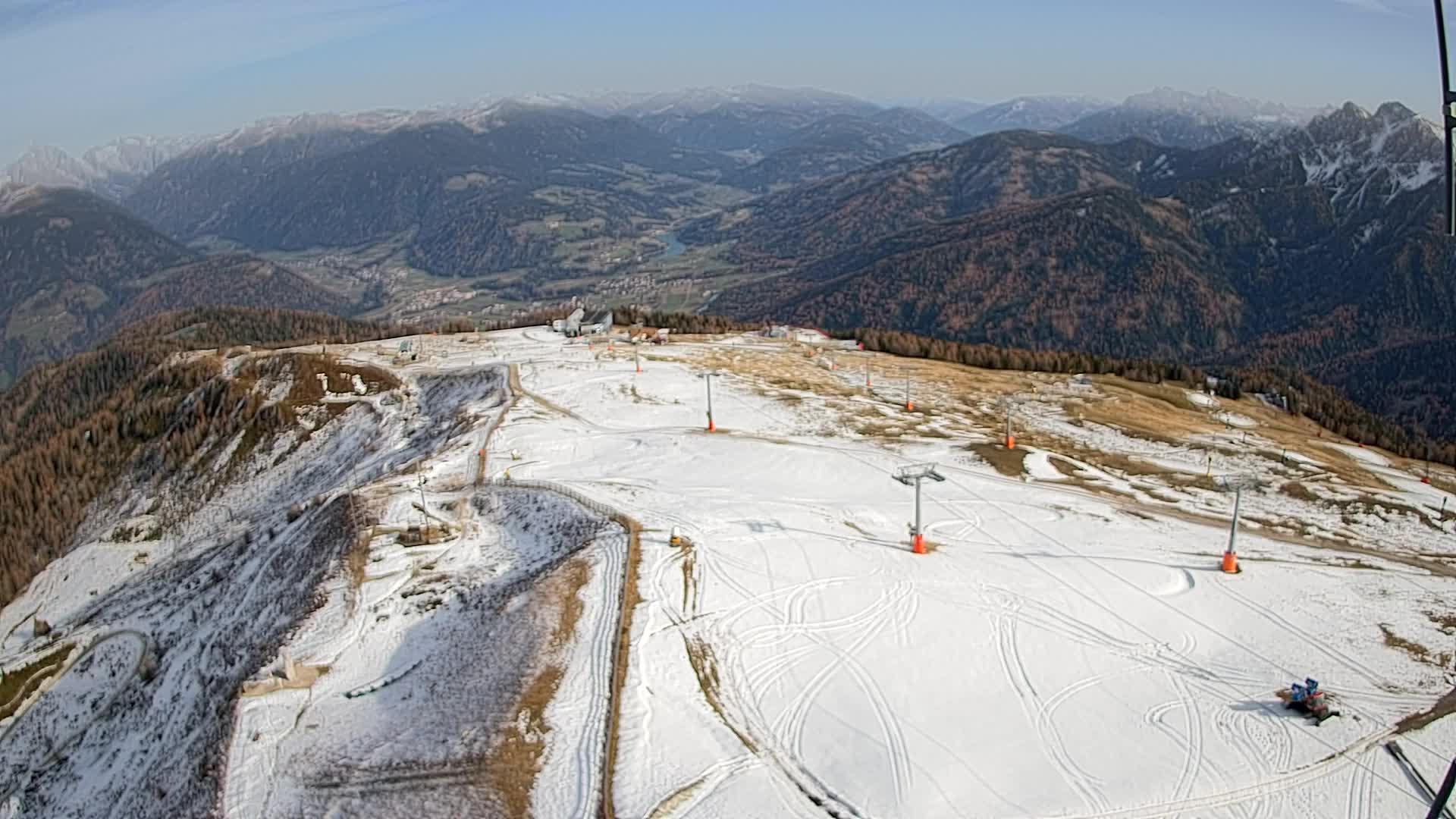 Sommet du Kronplatz | vue sur Valdaora – Olang
