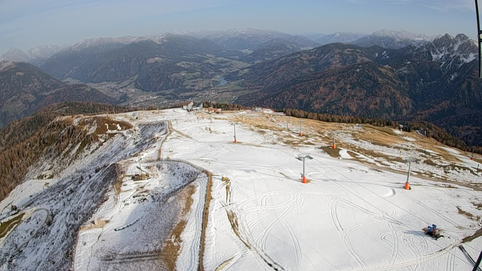 Sommet du Kronplatz | vue sur Valdaora – Olang