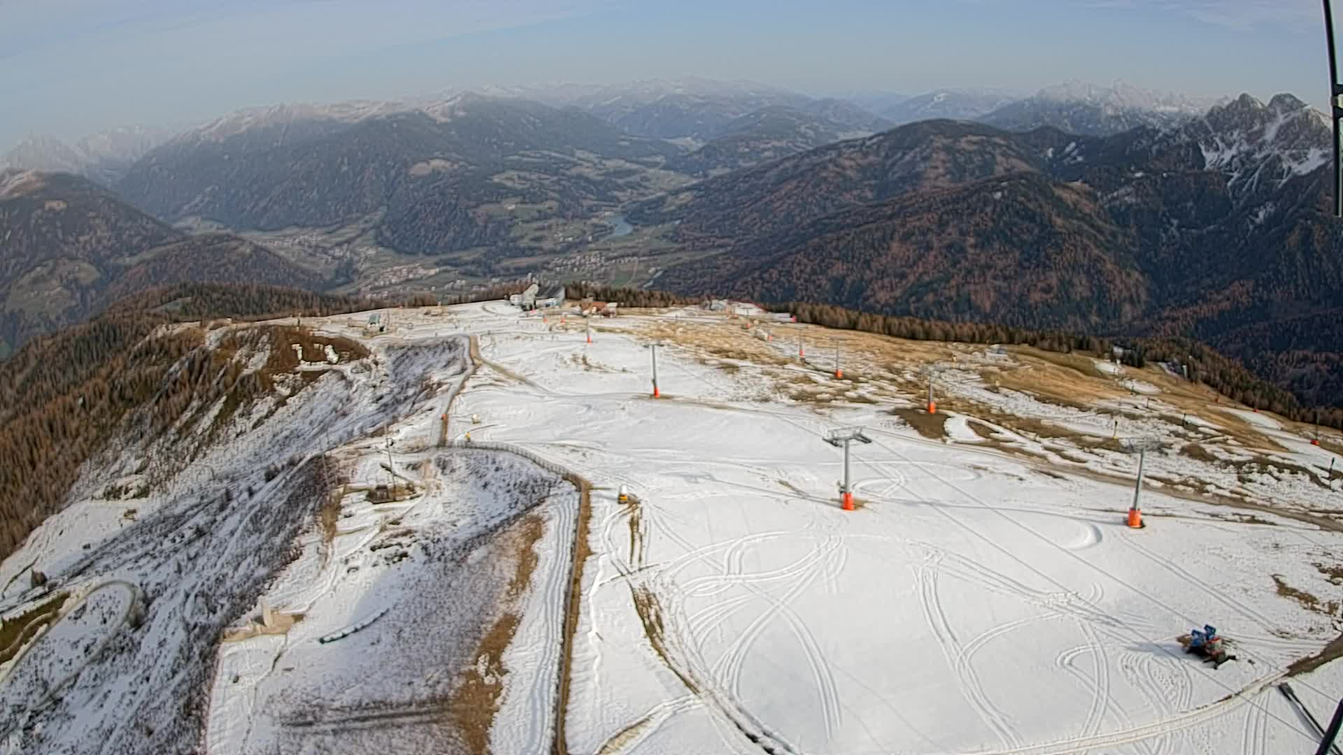 Sommet du Kronplatz | vue sur Valdaora – Olang