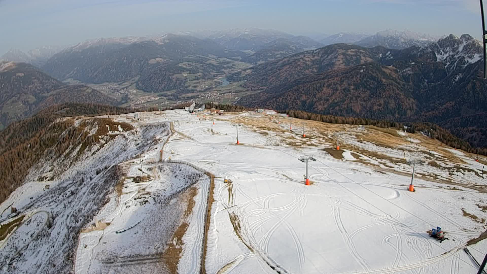 Sommet du Kronplatz | vue sur Valdaora – Olang