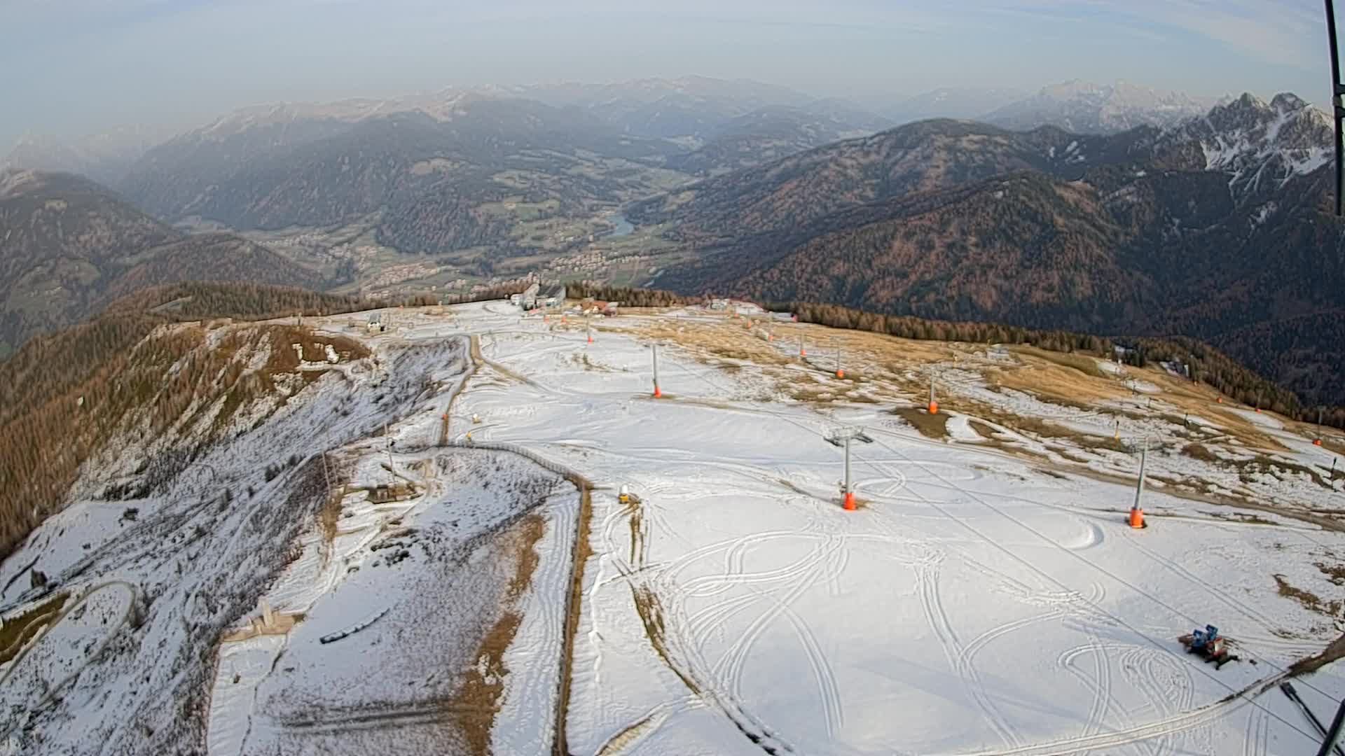 Sommet du Kronplatz | vue sur Valdaora – Olang