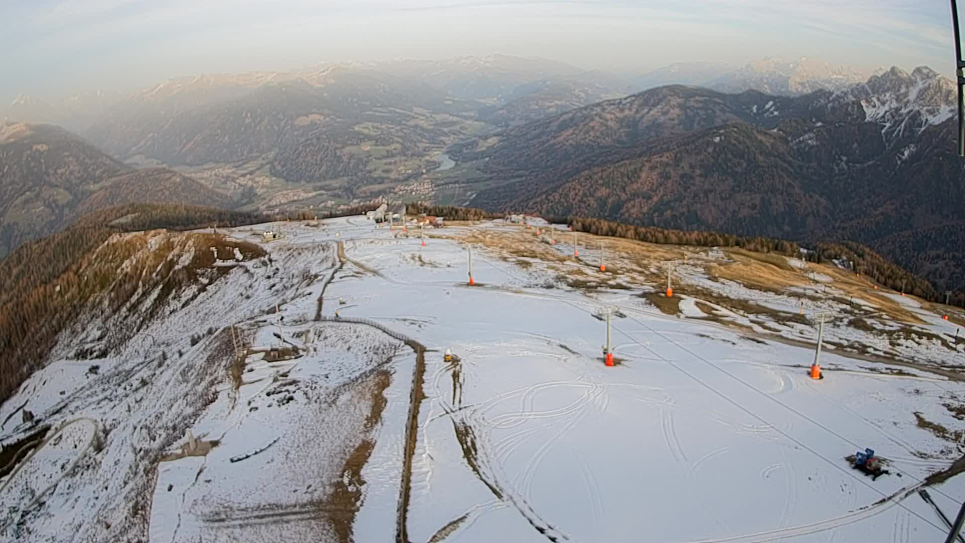 Sommet du Kronplatz | vue sur Valdaora – Olang