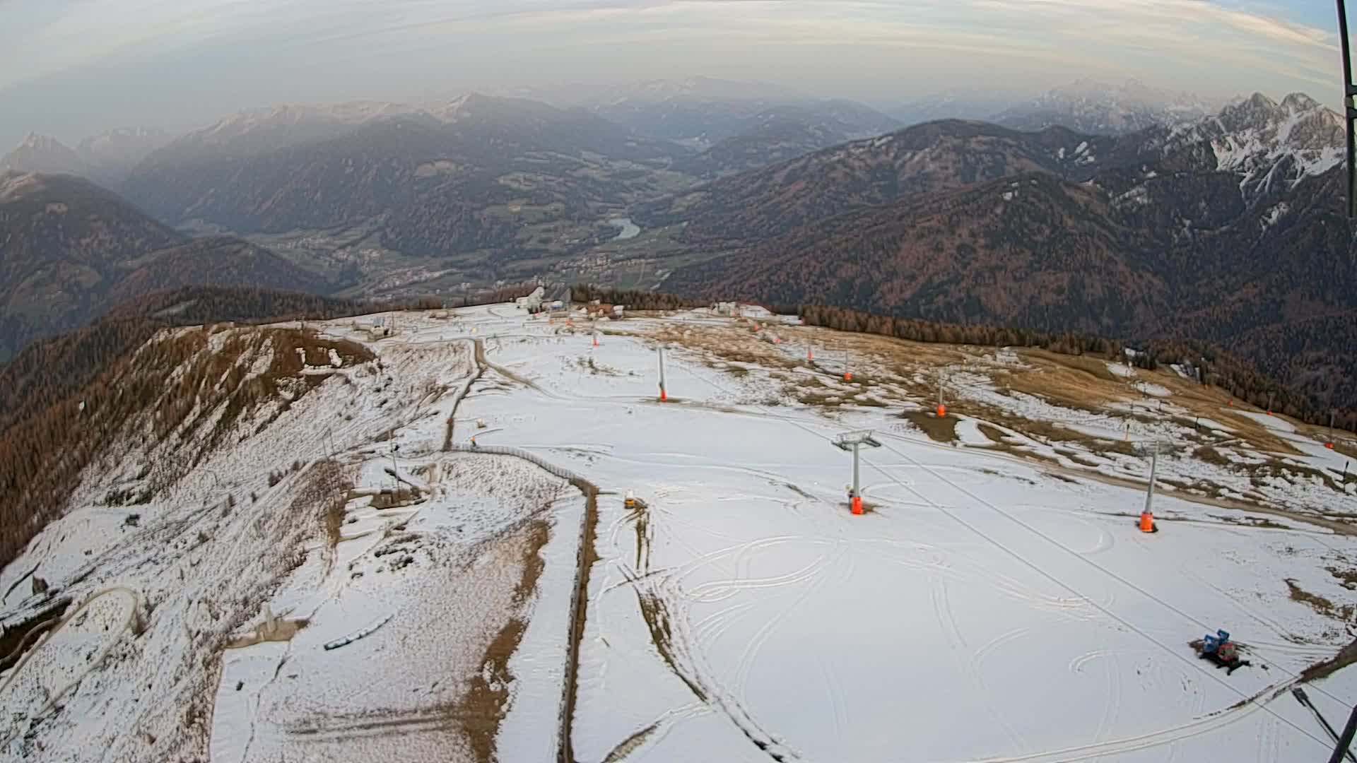 Sommet du Kronplatz | vue sur Valdaora – Olang