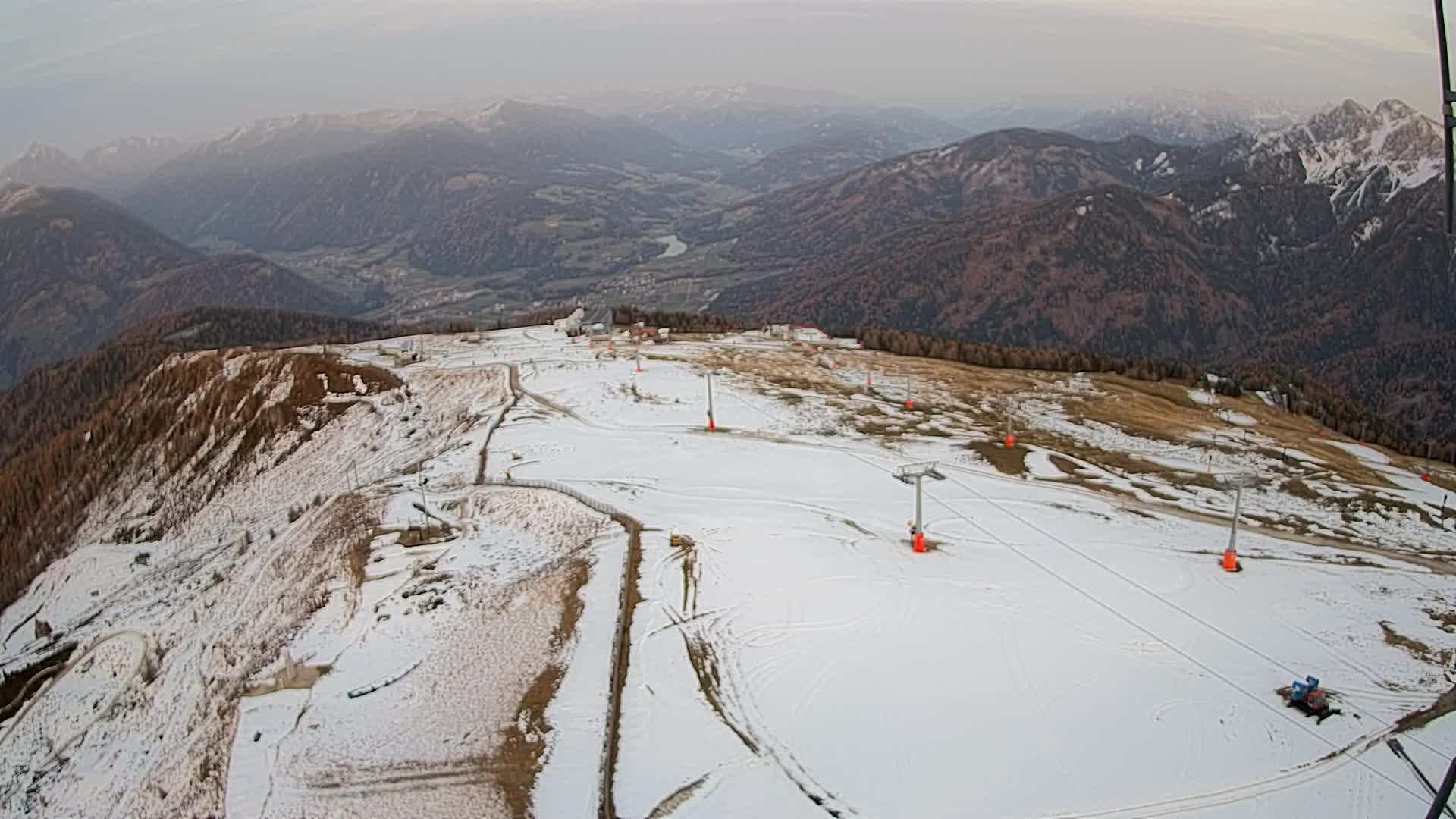 Sommet du Kronplatz | vue sur Valdaora – Olang