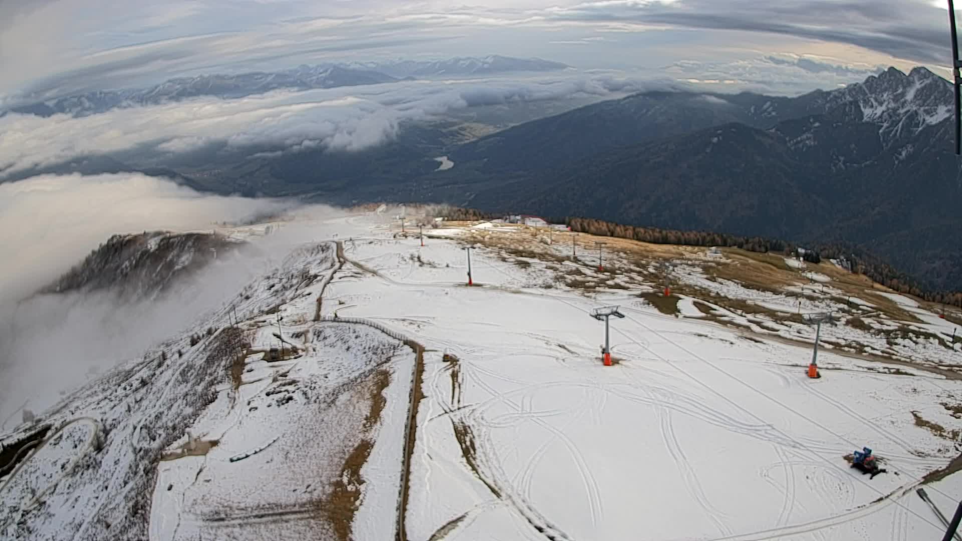 Sommet du Kronplatz | vue sur Valdaora – Olang