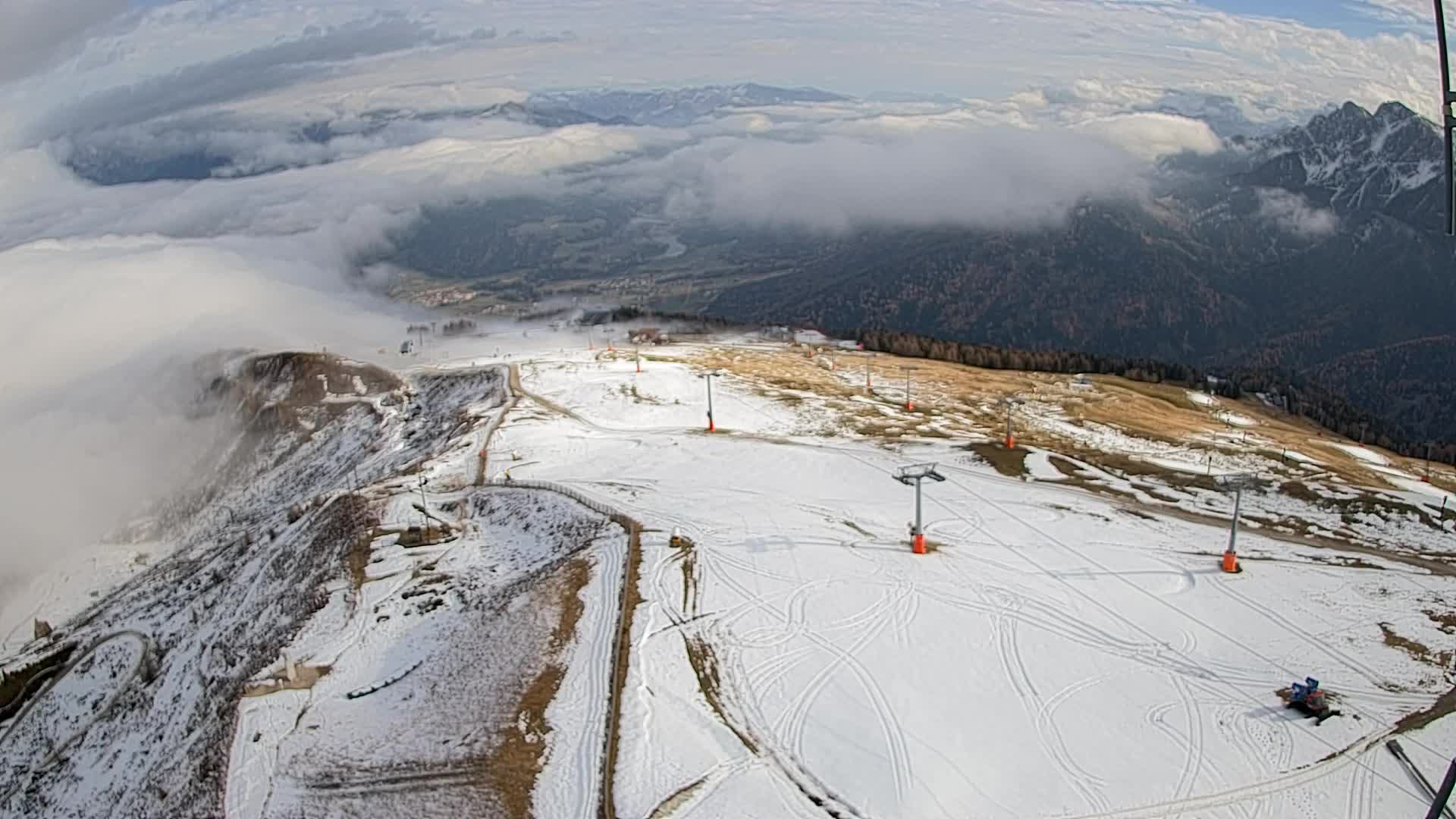 Sommet du Kronplatz | vue sur Valdaora – Olang