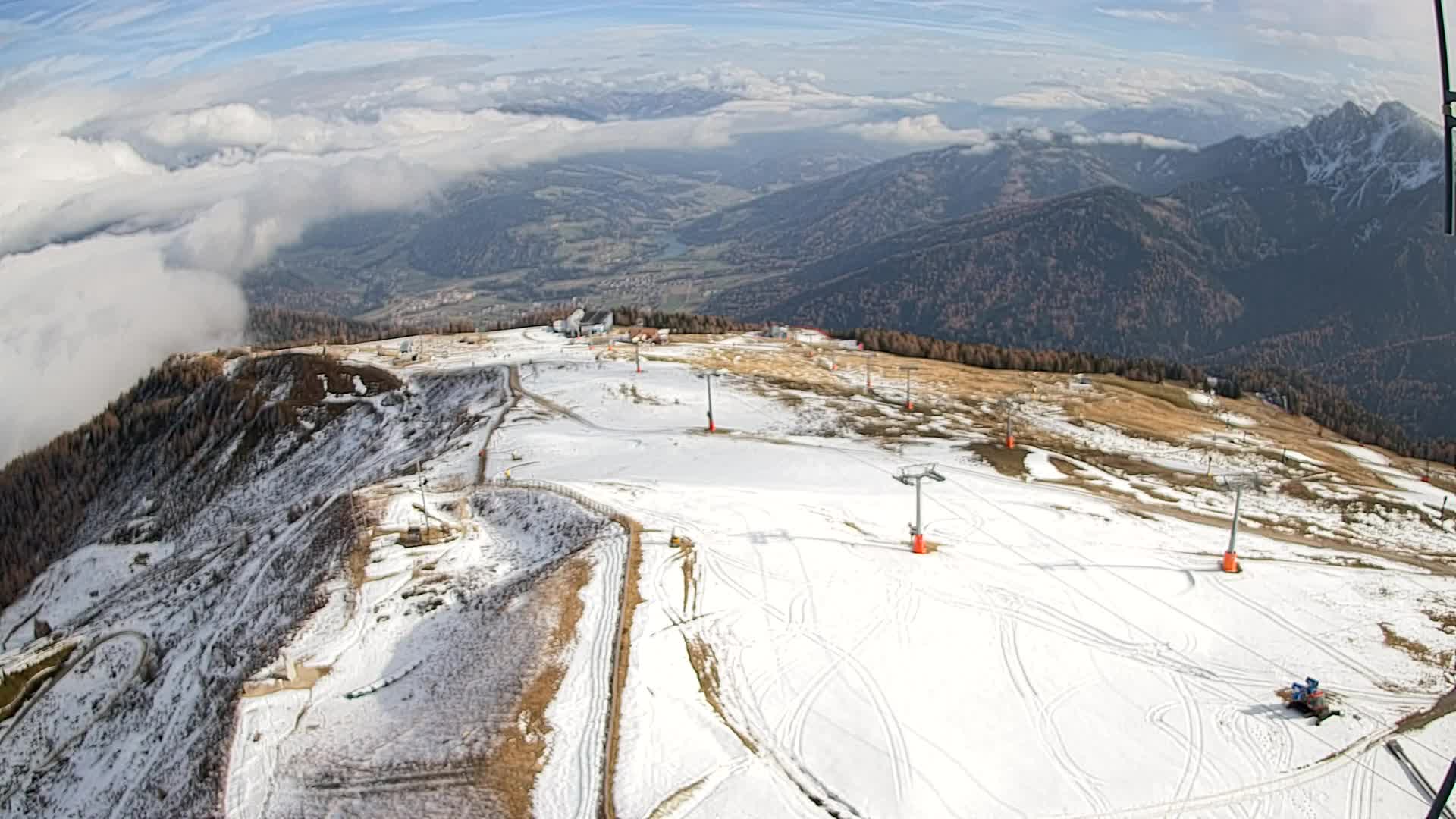 Sommet du Kronplatz | vue sur Valdaora – Olang