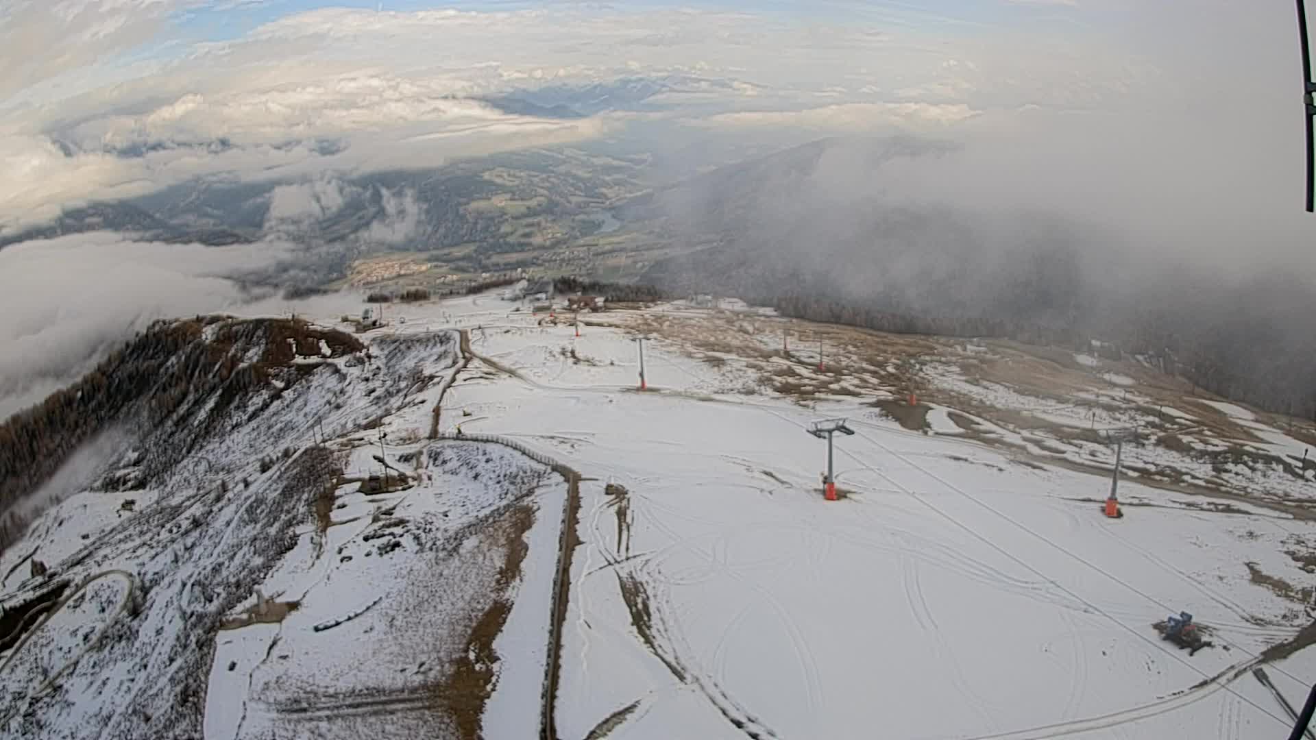 Sommet du Kronplatz | vue sur Valdaora – Olang