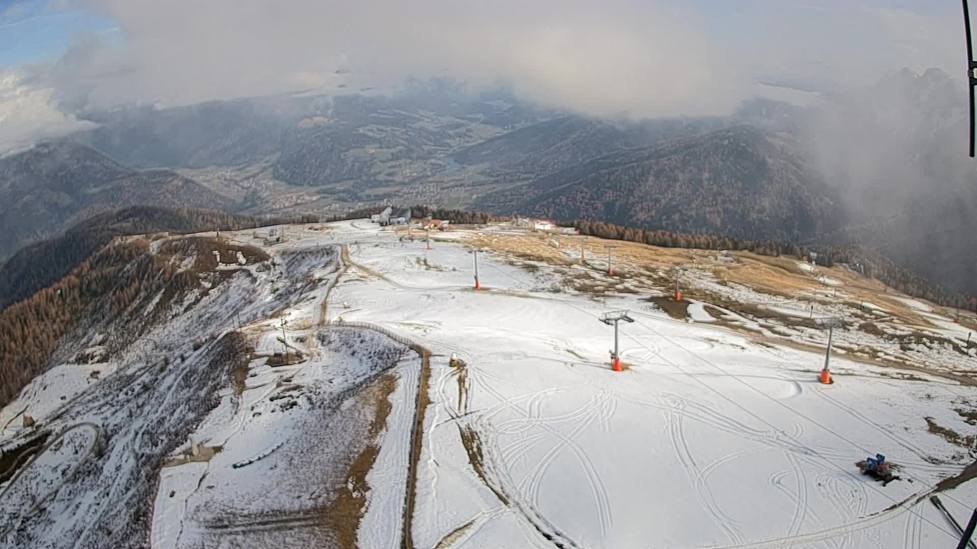 Sommet du Kronplatz | vue sur Valdaora – Olang