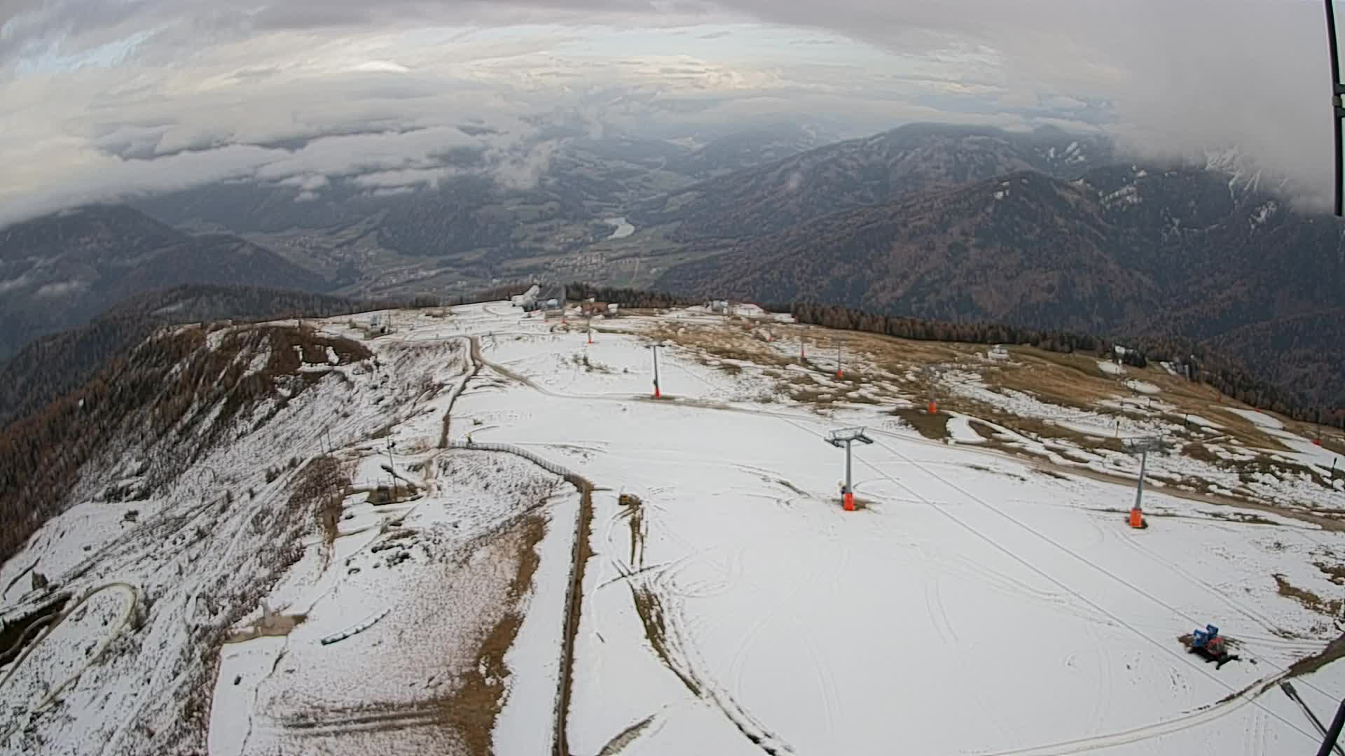 Sommet du Kronplatz | vue sur Valdaora – Olang