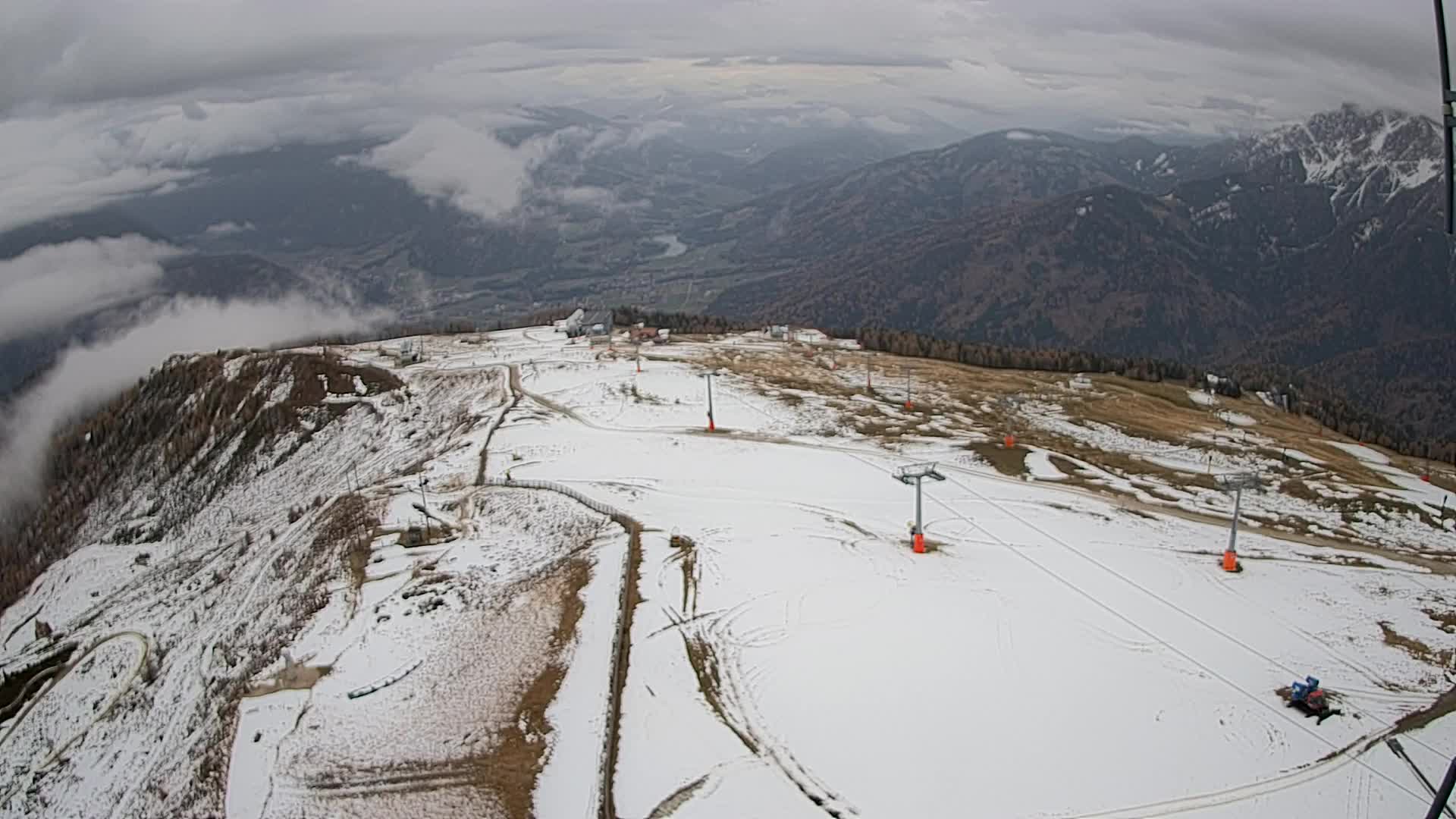 Sommet du Kronplatz | vue sur Valdaora – Olang