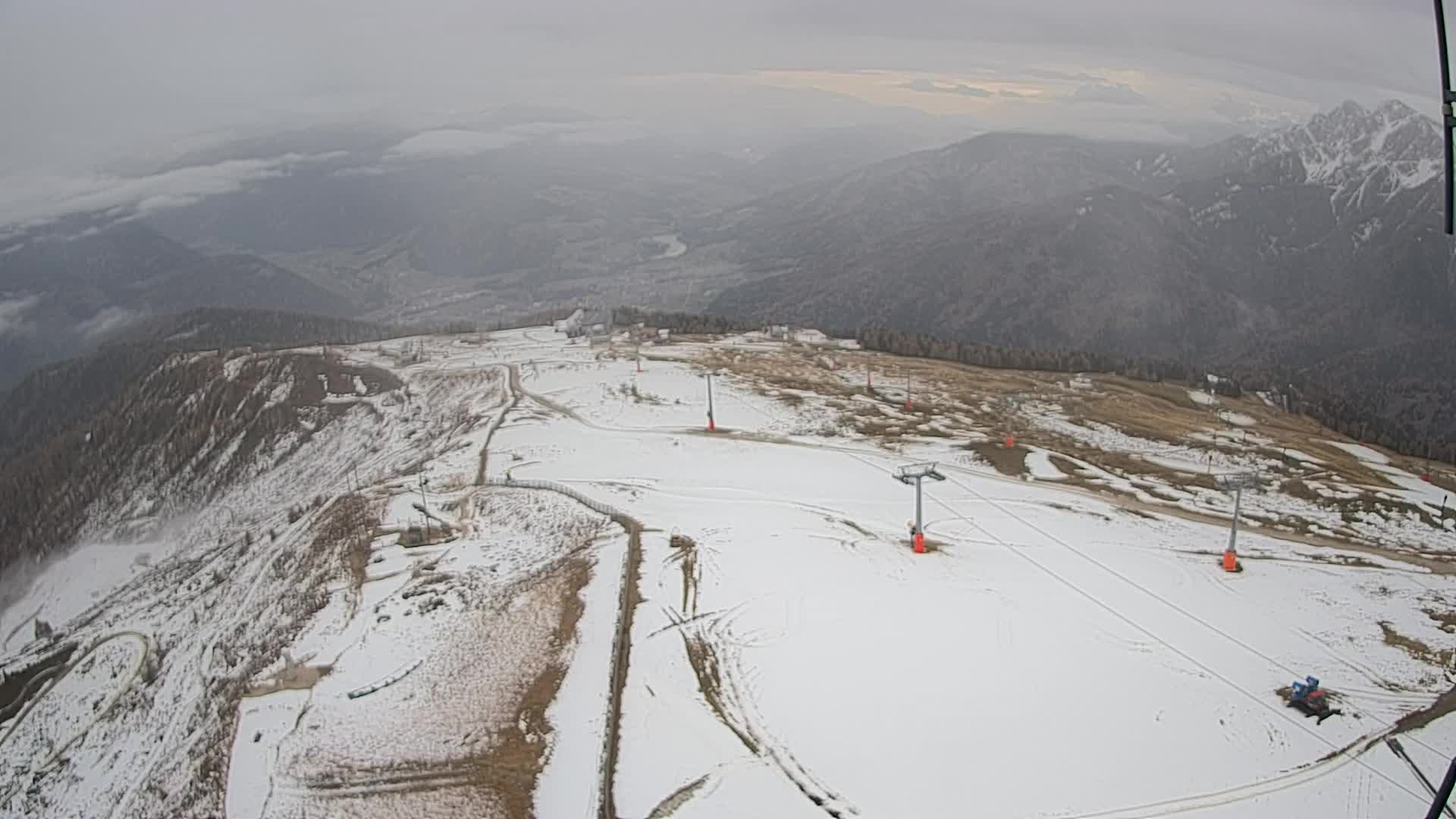 Kronplatz vrh | pogled na Valdaora – Olang