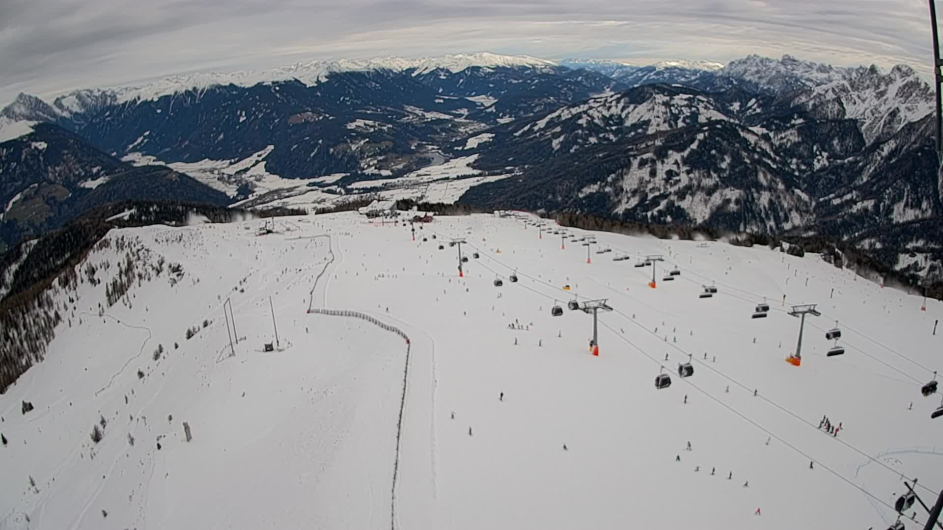 Kronplatz vrh | pogled na Valdaora – Olang
