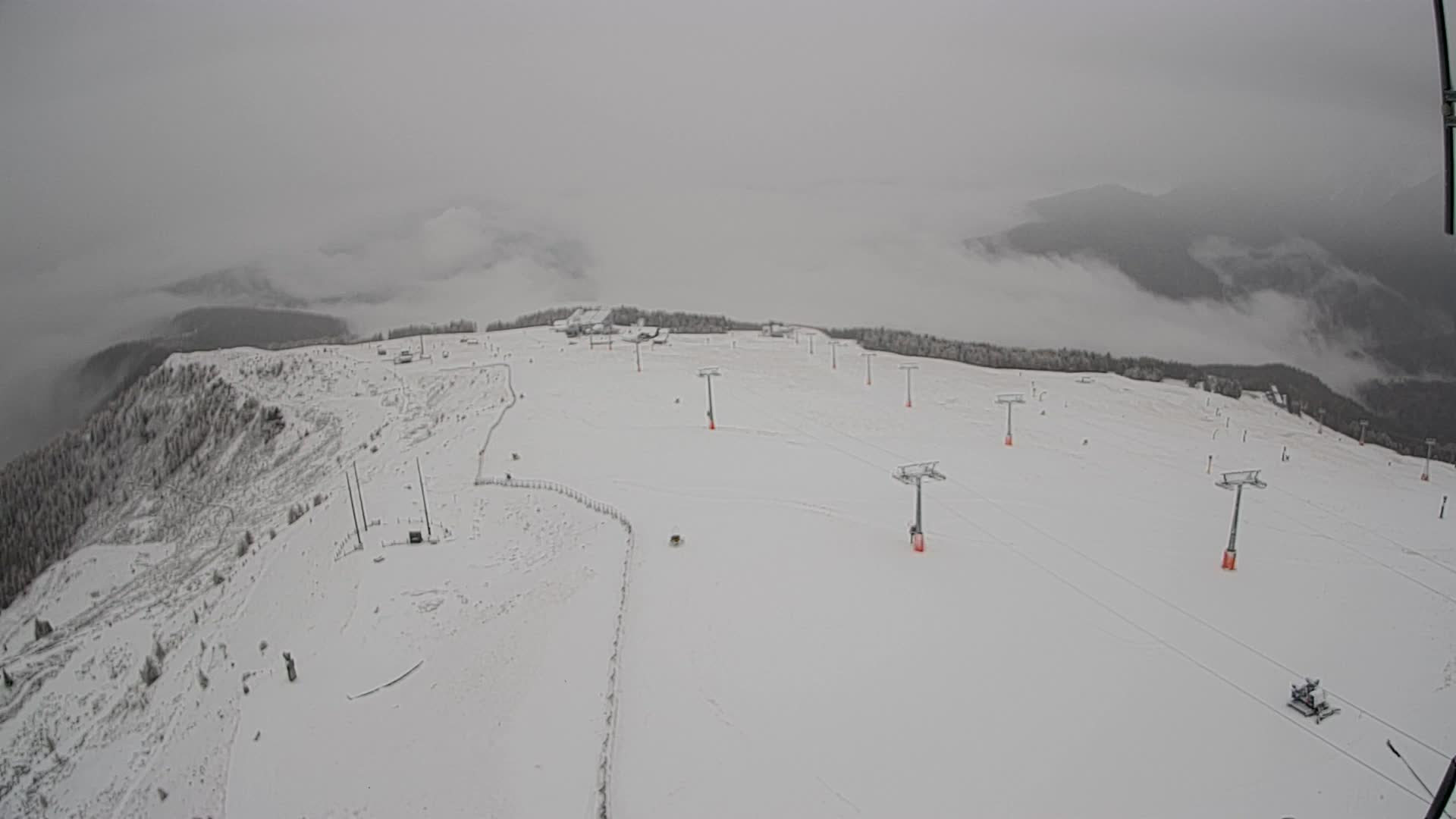 Kronplatz-Gipfel | Blick nach Olang – Valdaora