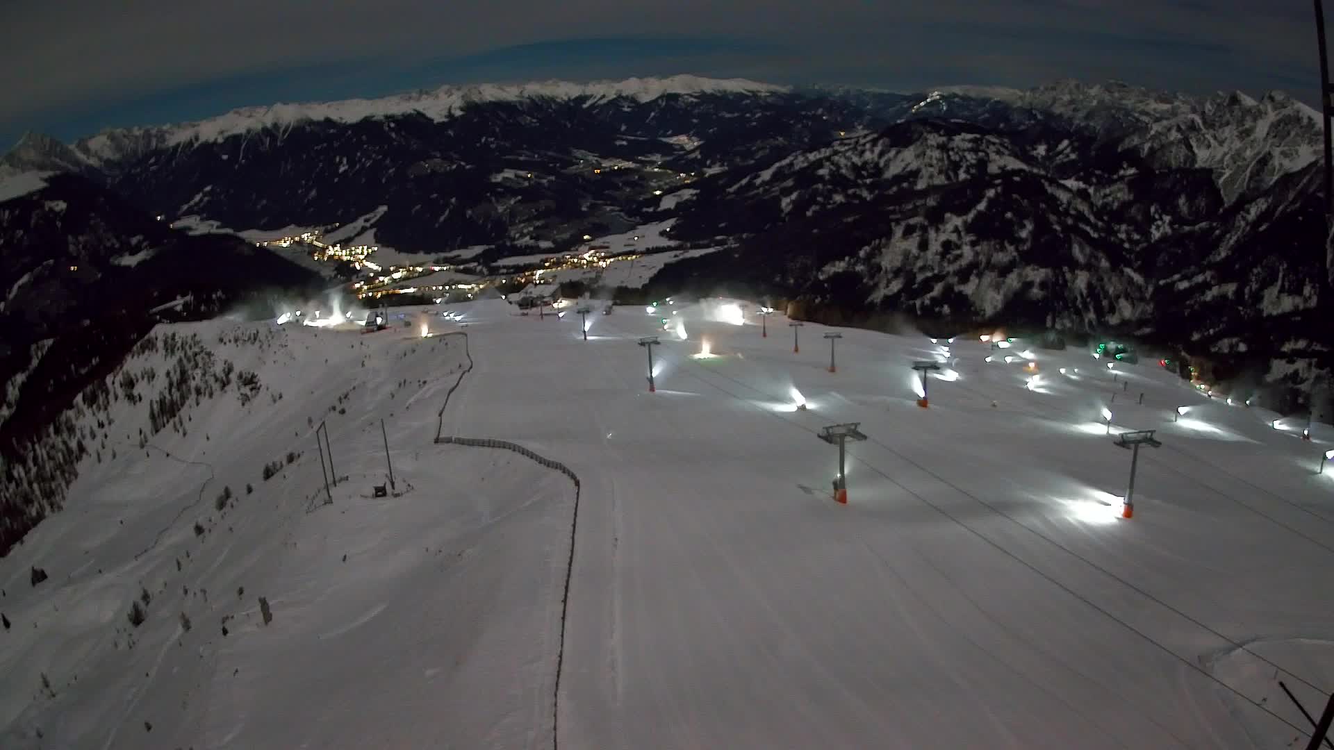 Kronplatz-Gipfel | Blick nach Olang – Valdaora