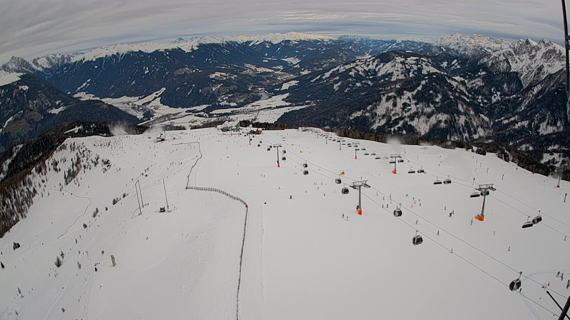 Kronplatz vrh | pogled na Valdaora – Olang