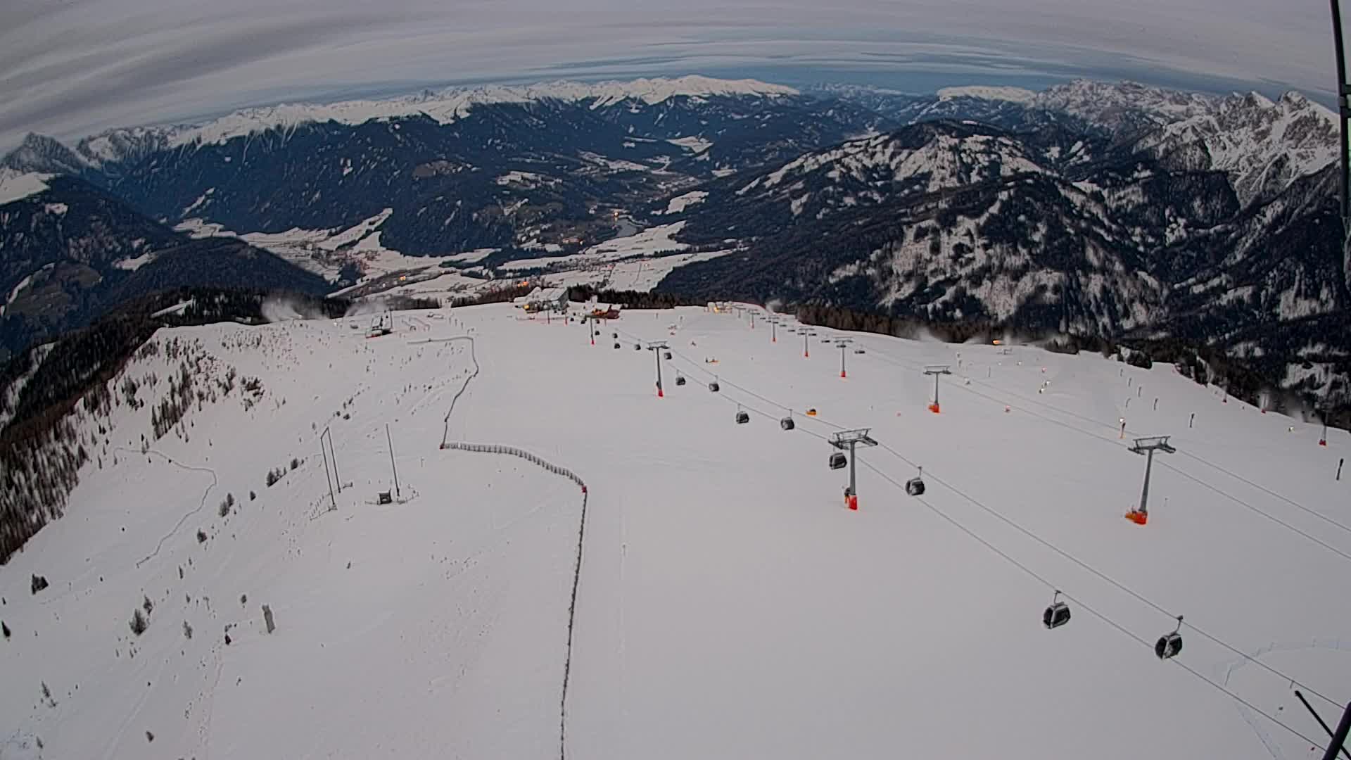 Sommet du Kronplatz | vue sur Valdaora – Olang