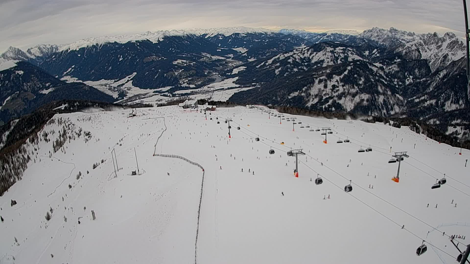 Sommet du Kronplatz | vue sur Valdaora – Olang