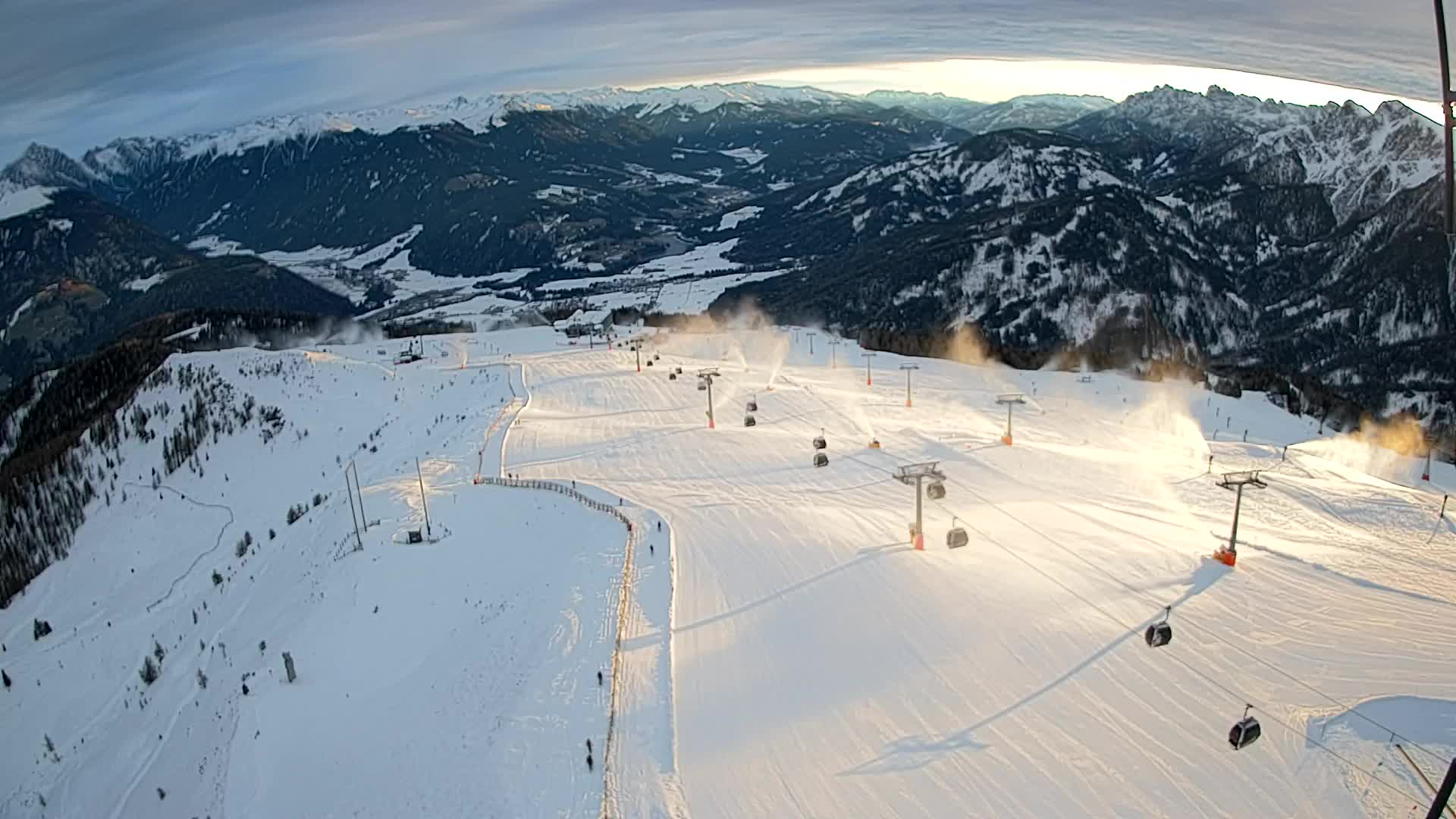 Kronplatz vrh | pogled na Valdaoro – Olang