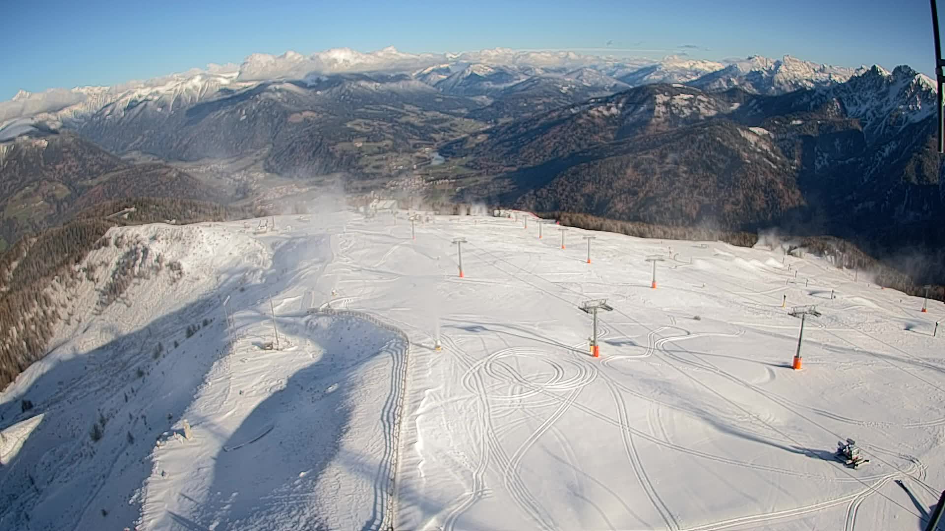 Sommet du Kronplatz | vue sur Valdaora – Olang