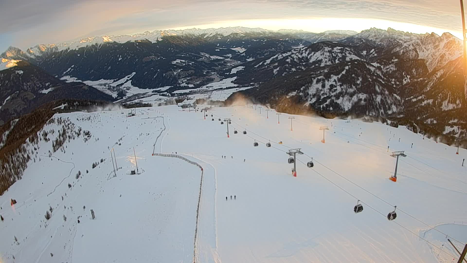 Kronplatz vrh | pogled na Valdaoro – Olang