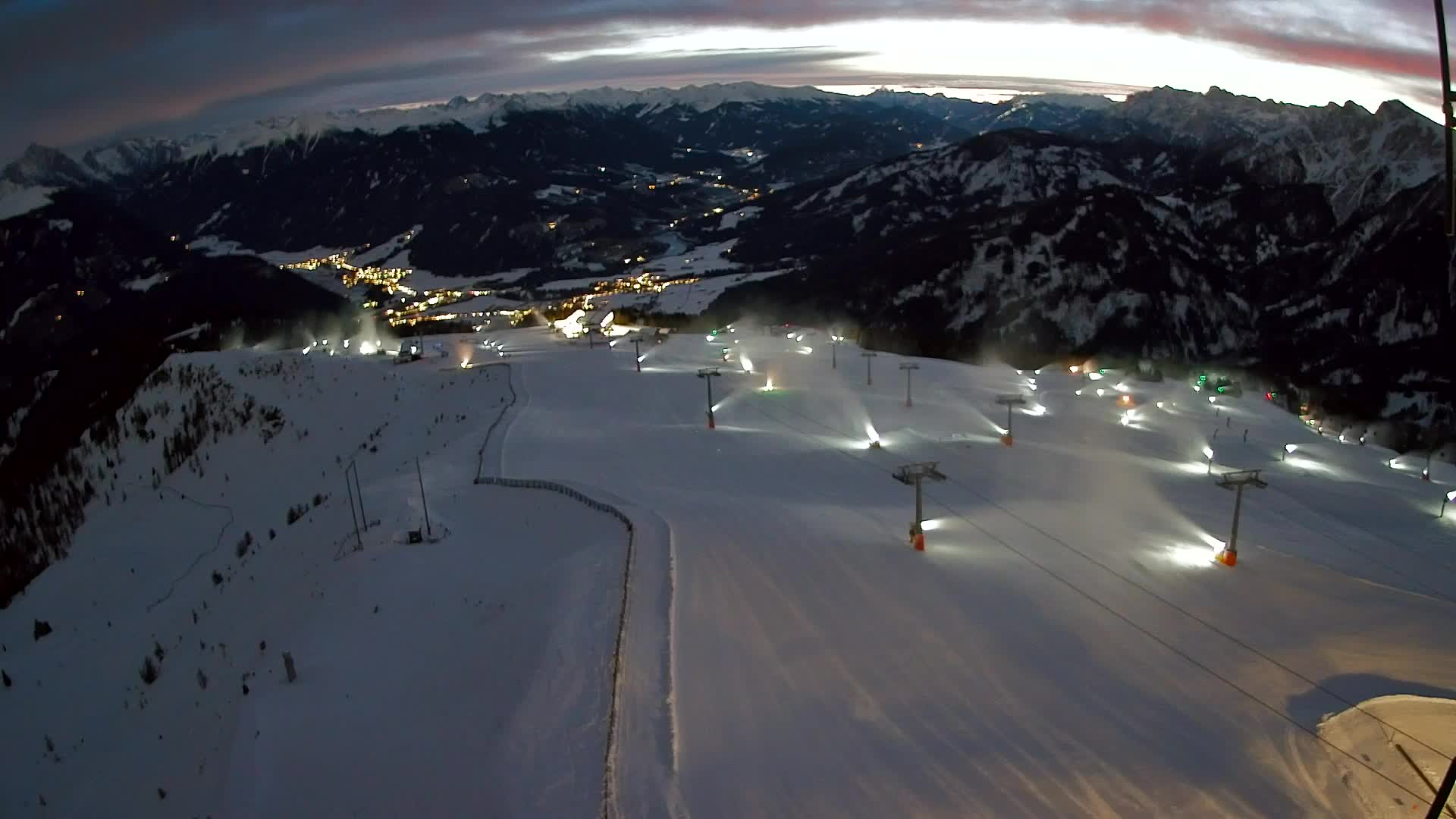 Kronplatz vrh | pogled na Valdaora – Olang