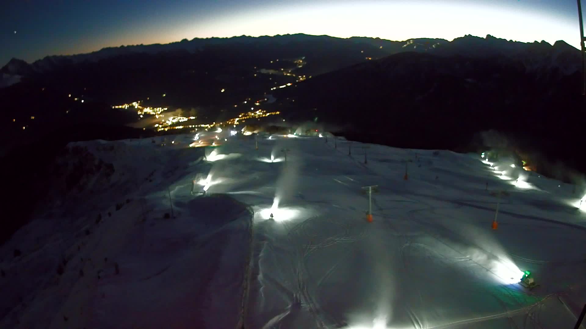 Kronplatz-Gipfel | Blick nach Olang – Valdaora