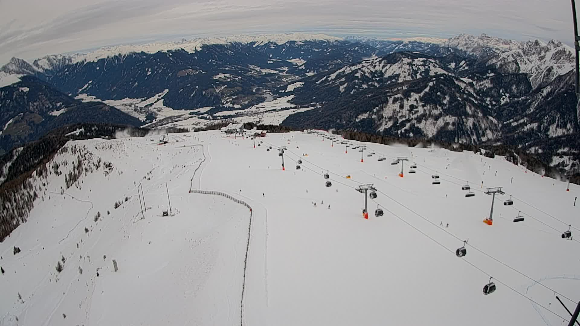 Kronplatz vrh | pogled na Valdaora – Olang