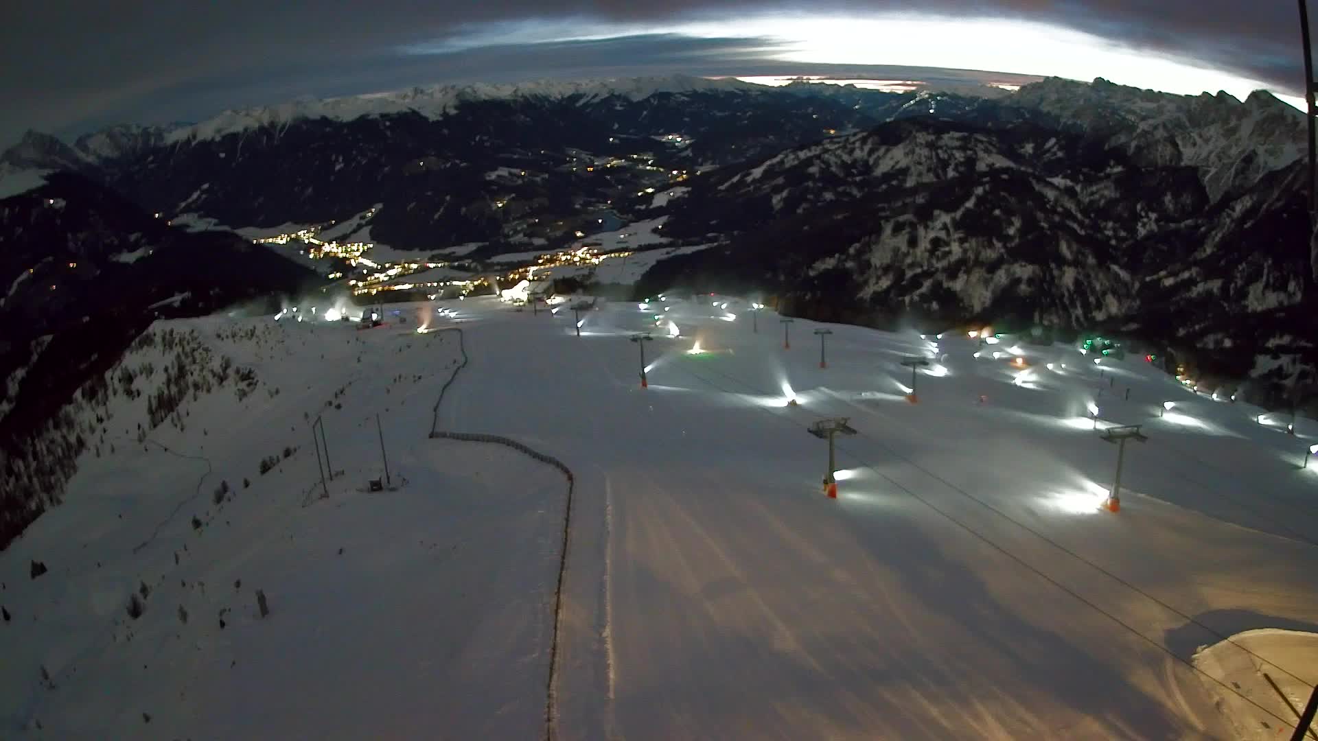 Kronplatz vrh | pogled na Valdaora – Olang