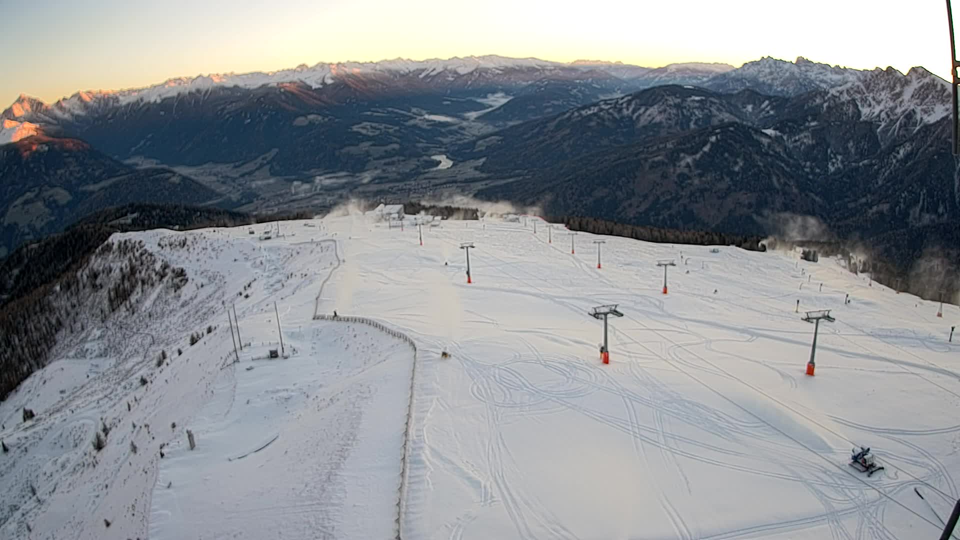Kronplatz vrh | pogled na Valdaora – Olang