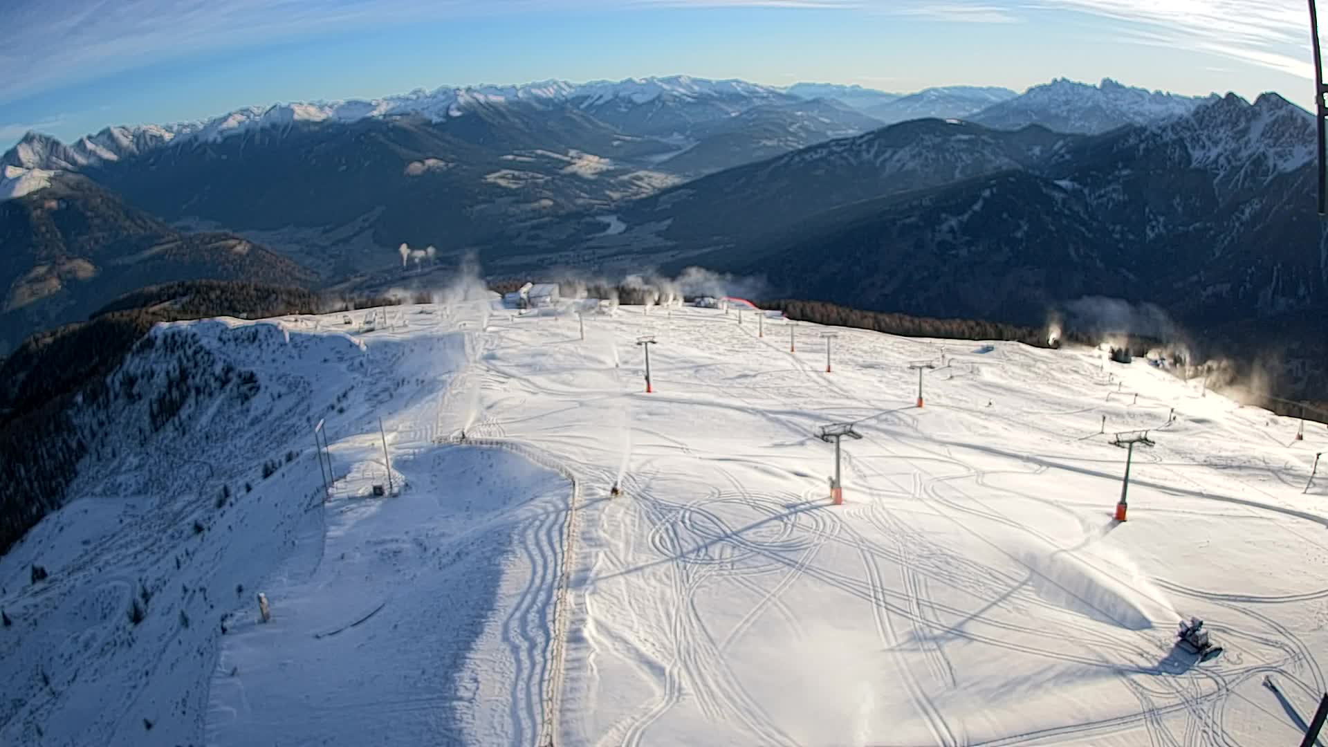 Sommet du Kronplatz | vue sur Valdaora – Olang