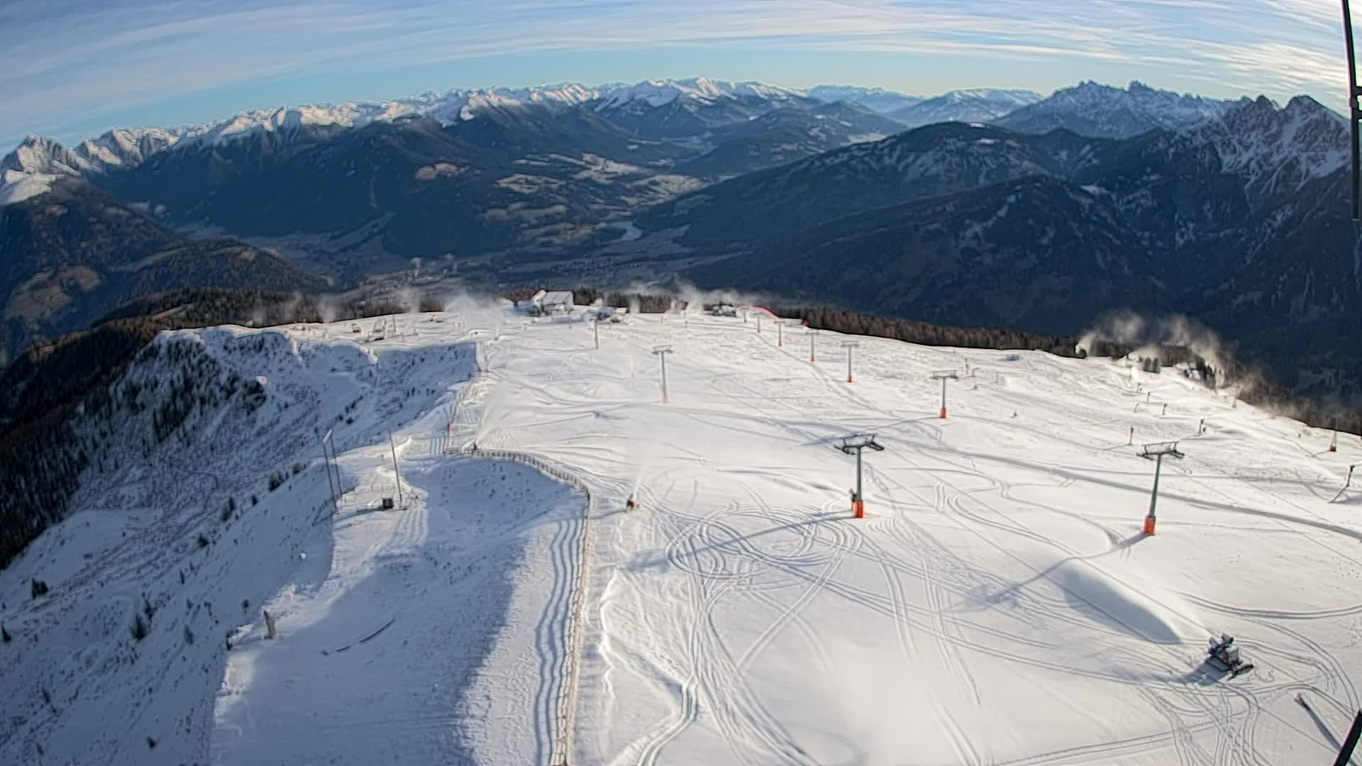 Sommet du Kronplatz | vue sur Valdaora – Olang