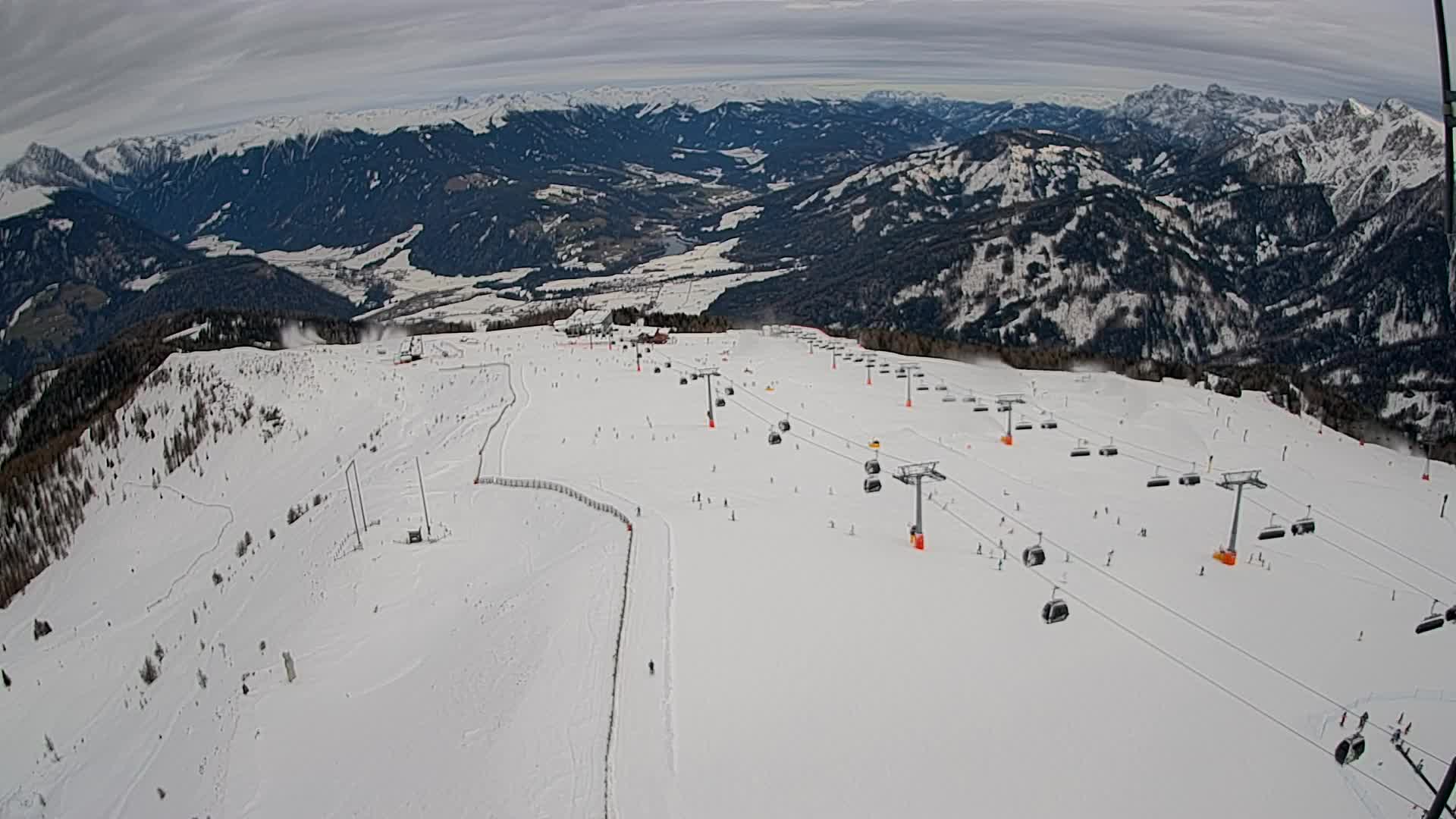 Sommet du Kronplatz | vue sur Valdaora – Olang