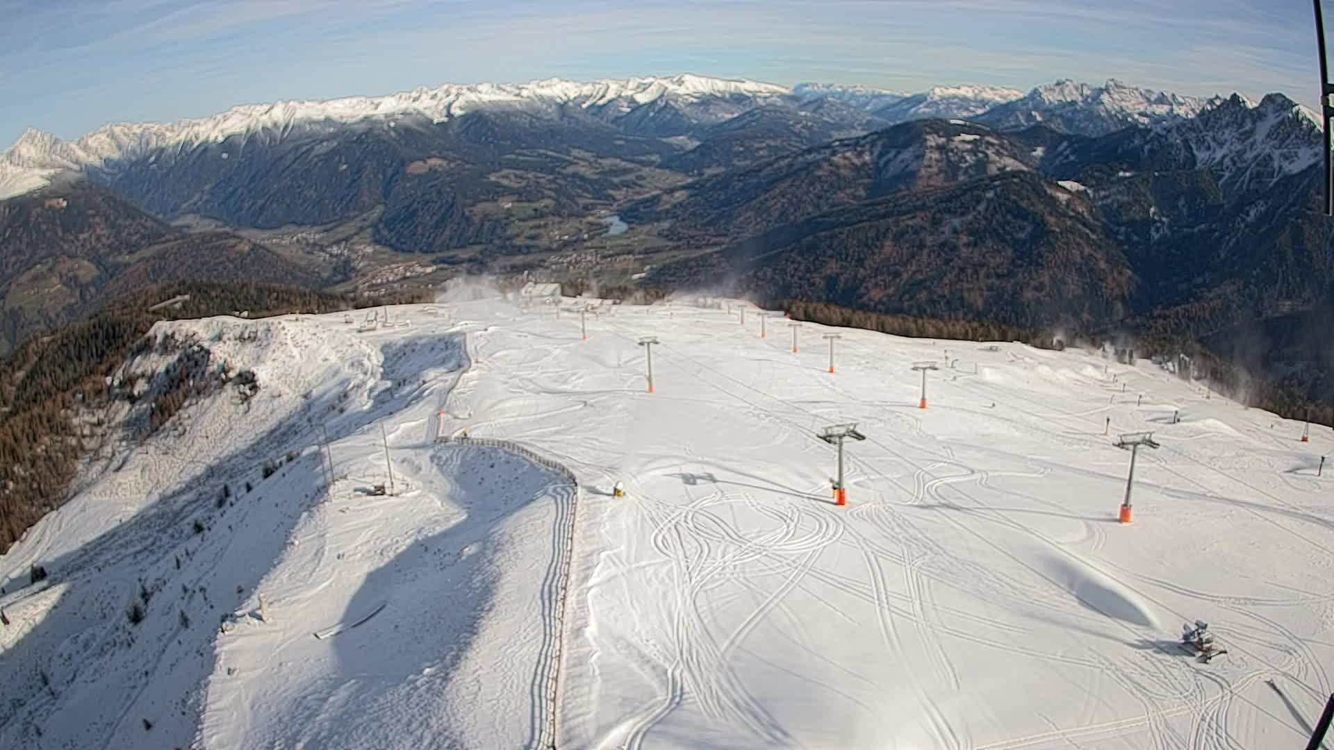 Sommet du Kronplatz | vue sur Valdaora – Olang