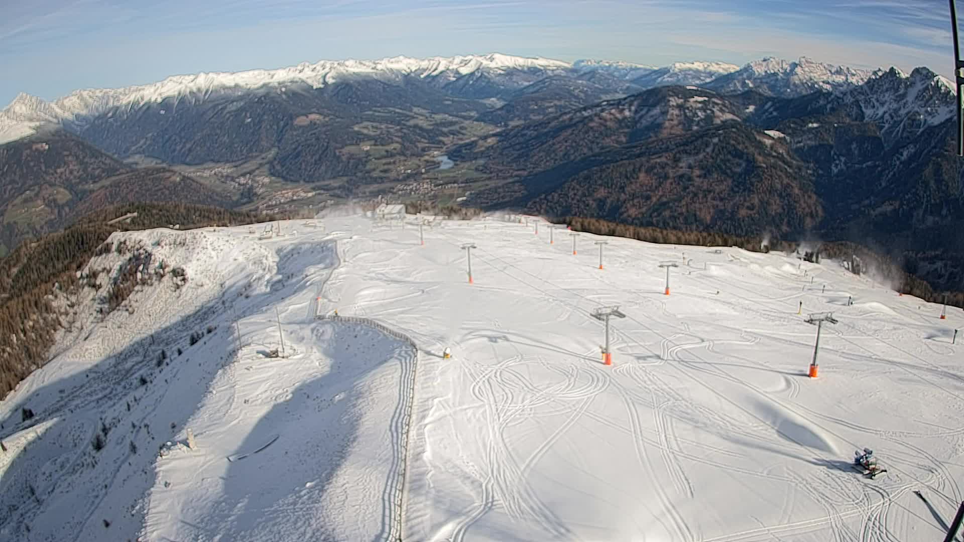 Sommet du Kronplatz | vue sur Valdaora – Olang