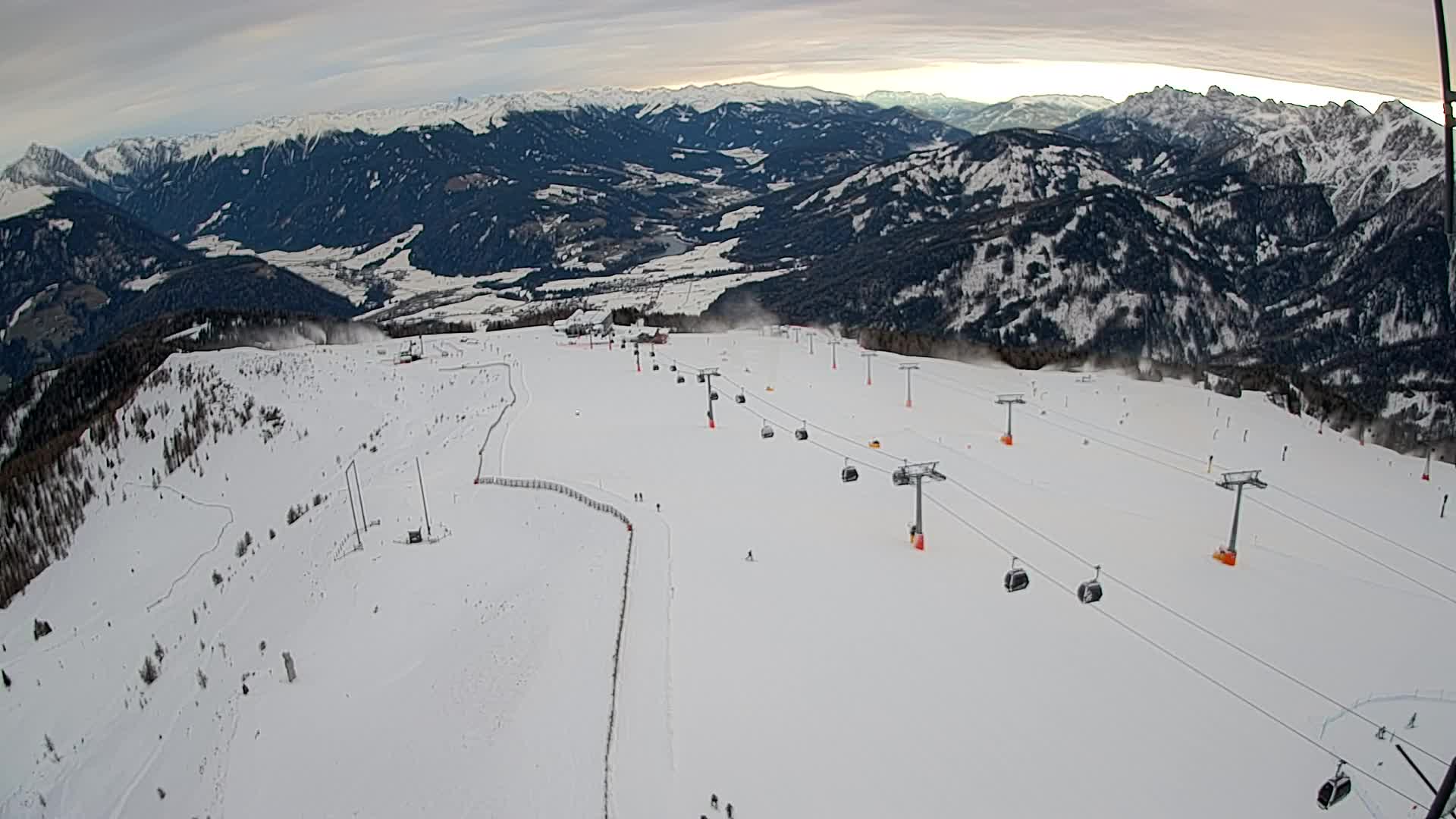 Sommet du Kronplatz | vue sur Valdaora – Olang