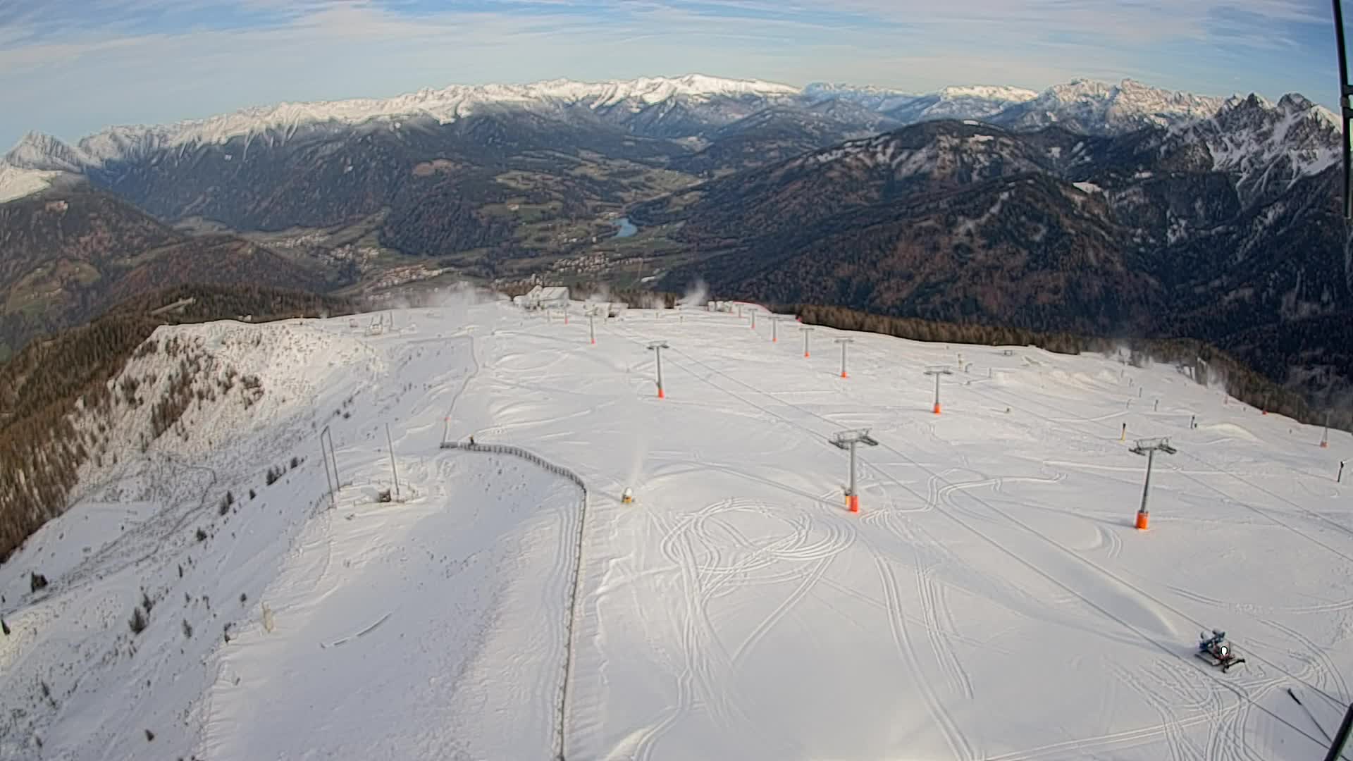 Kronplatz vrh | pogled na Valdaora – Olang